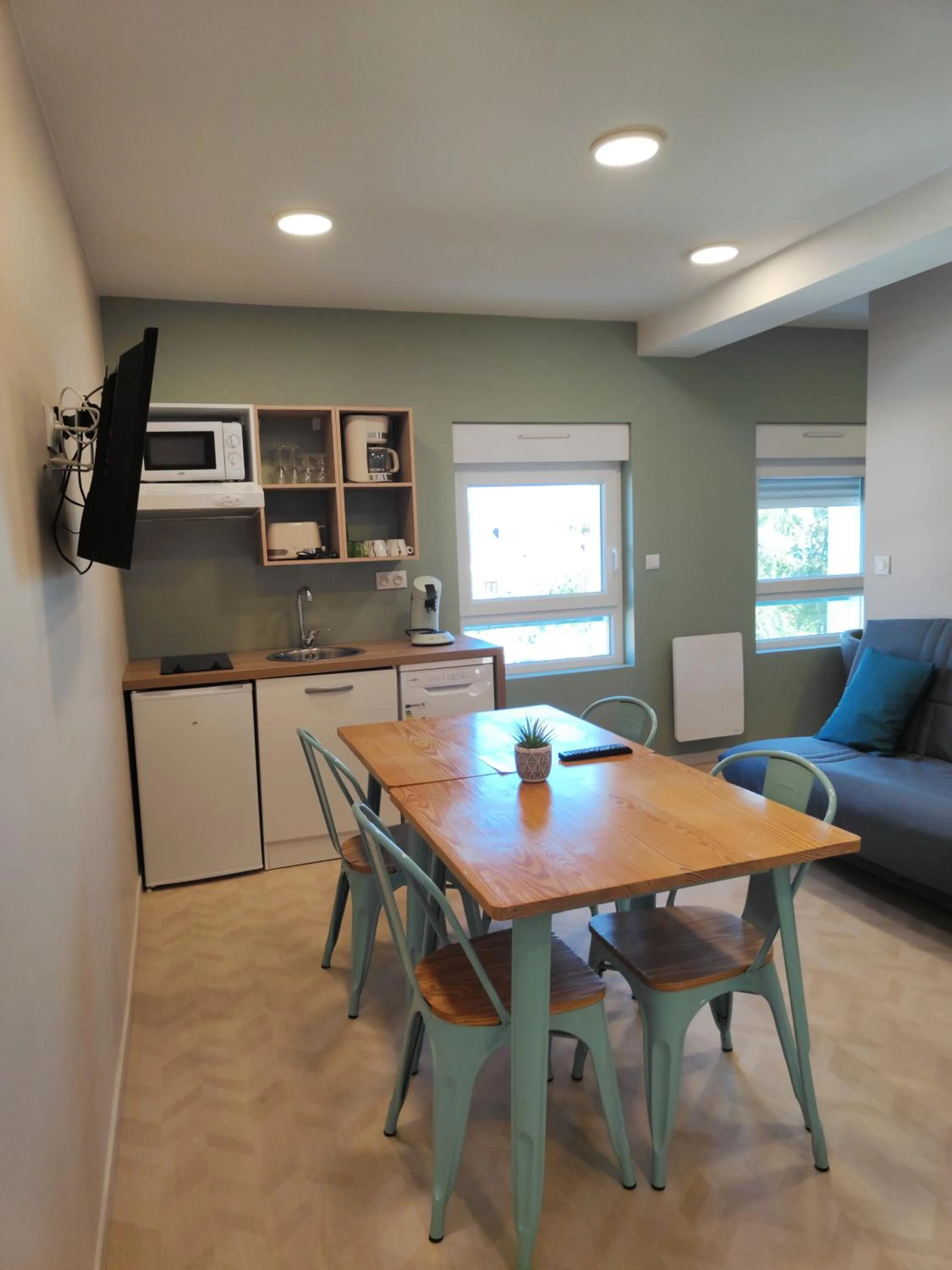 TV and multimedia in Hotel de la Terrasse