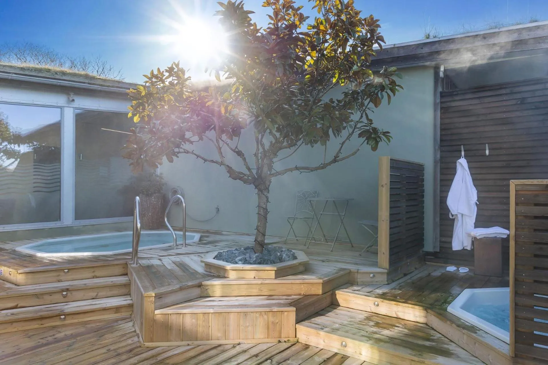 Hot Tub in Hotell och Restaurang Hovs Hallar