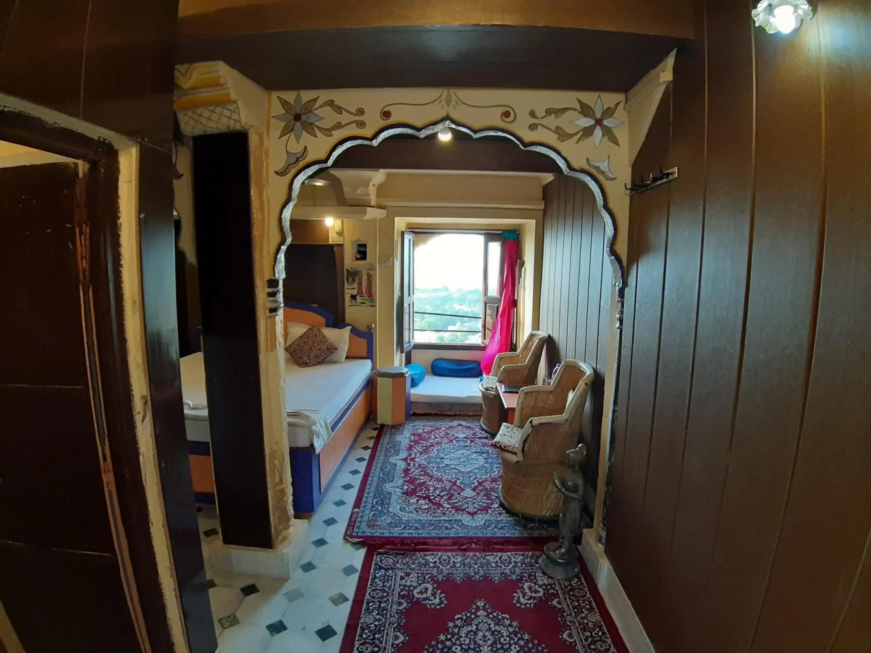 Seating area, Bed in Hotel Paradise Seating area, Bed in Hotel Paradise