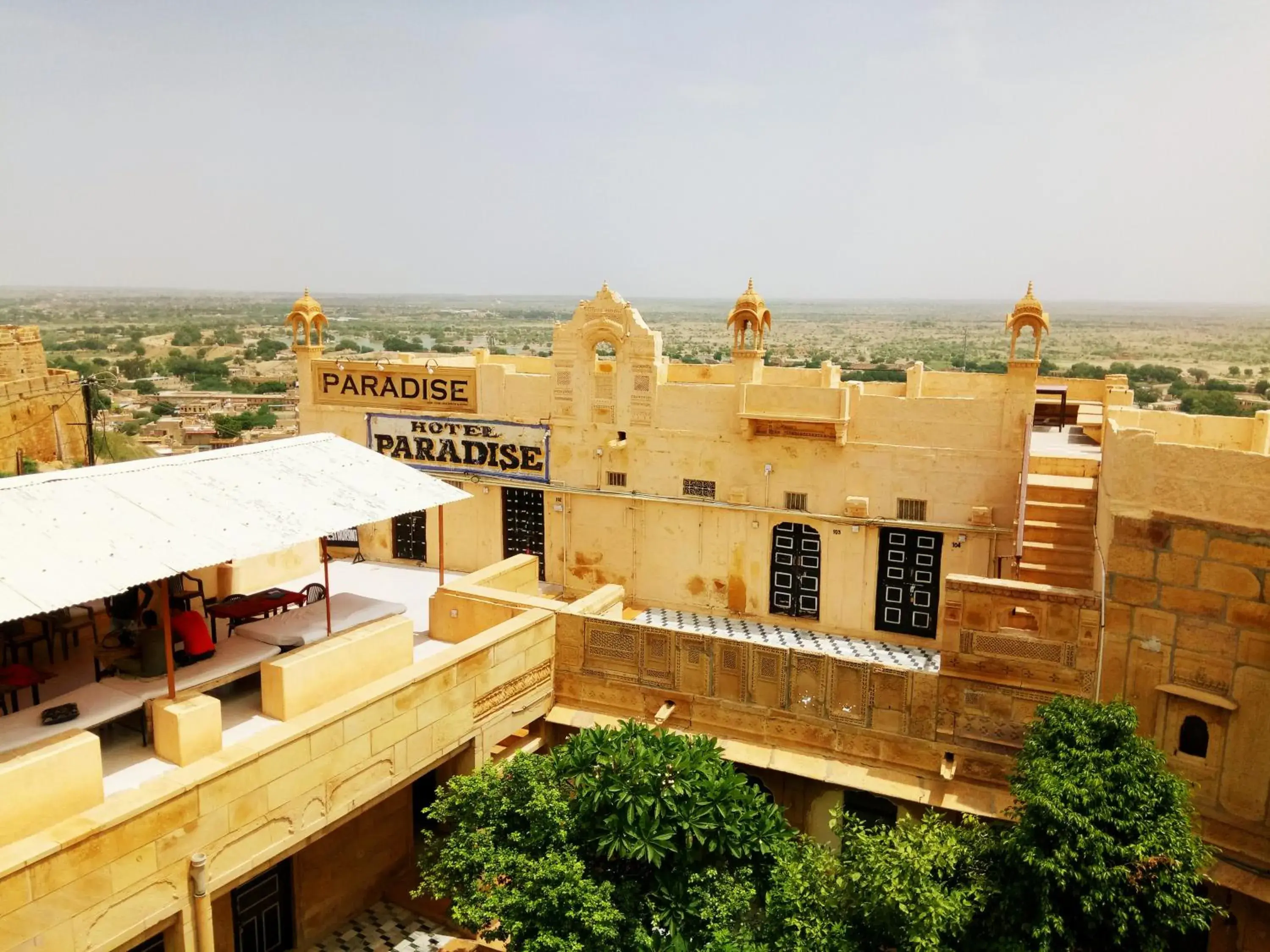 City view in Hotel Paradise City view in Hotel Paradise