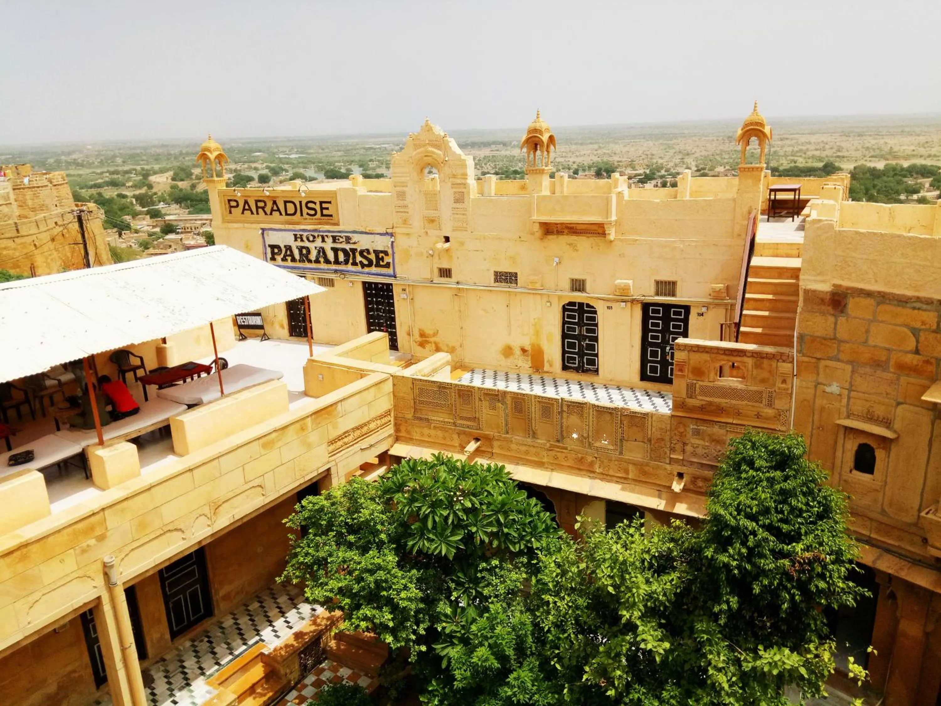 City view in Hotel Paradise