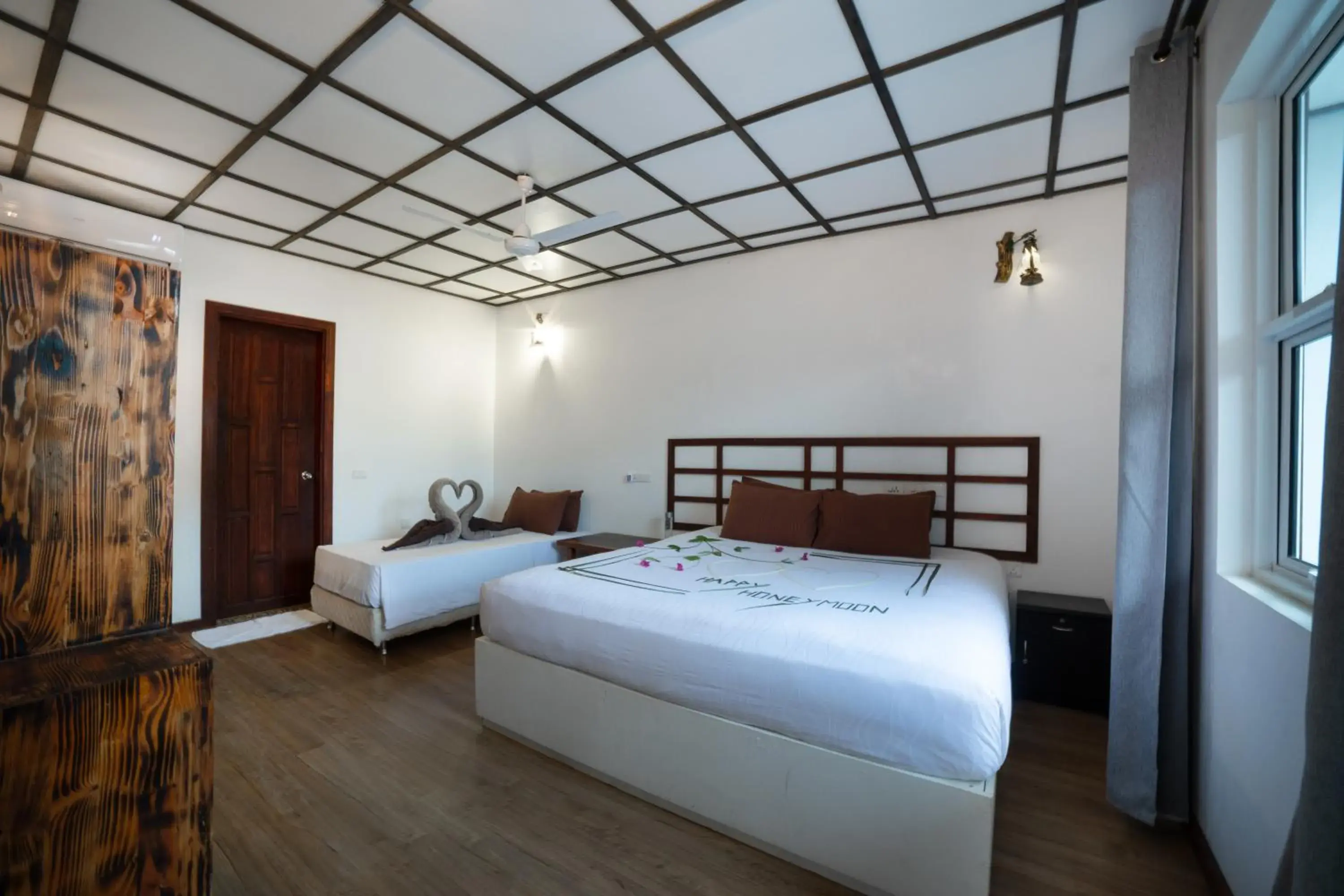 Comfort Triple Room - single occupancy in Madivaru Kro Comfort Triple Room - single occupancy in Madivaru Kro