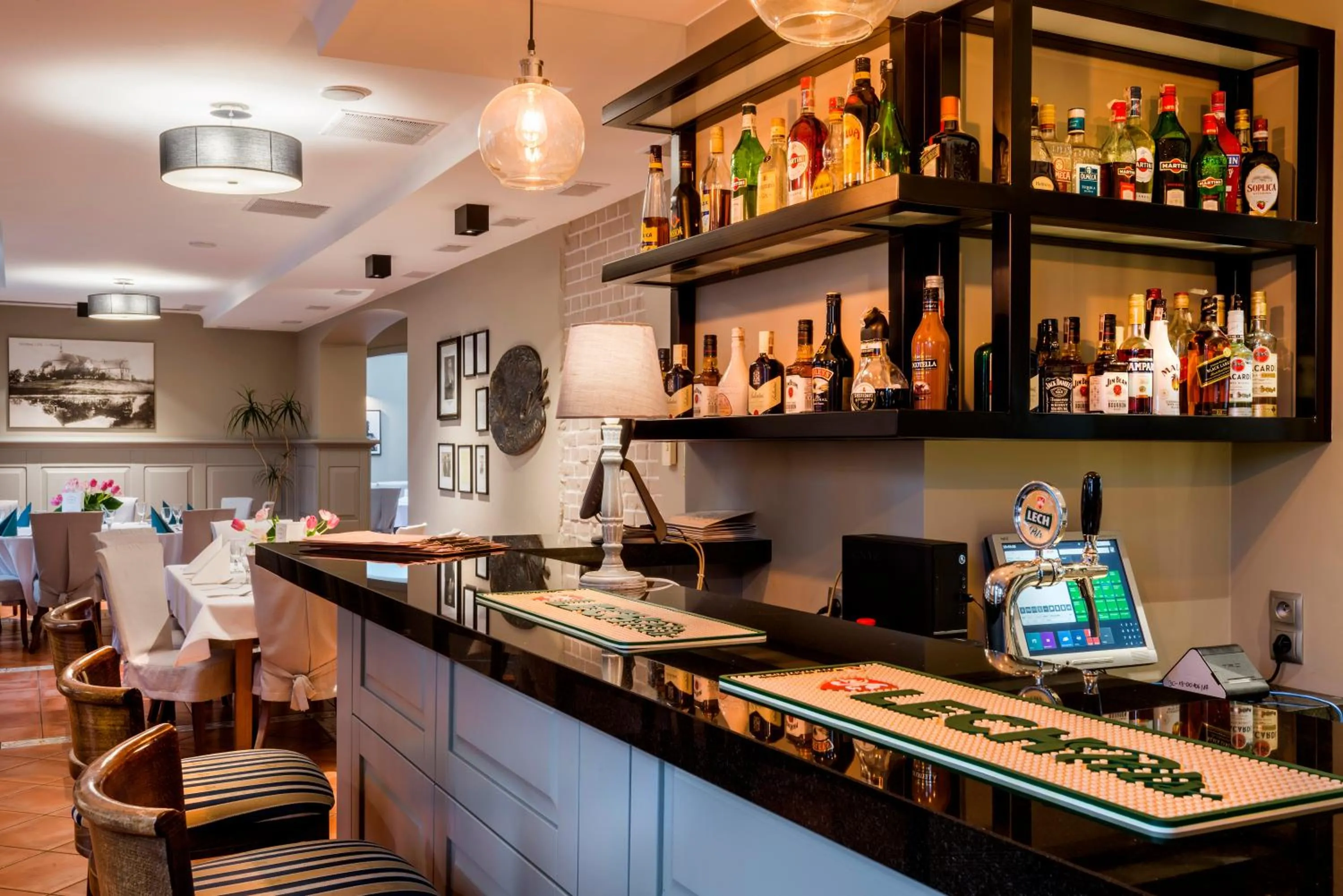 Dining area in Dworek 1885
