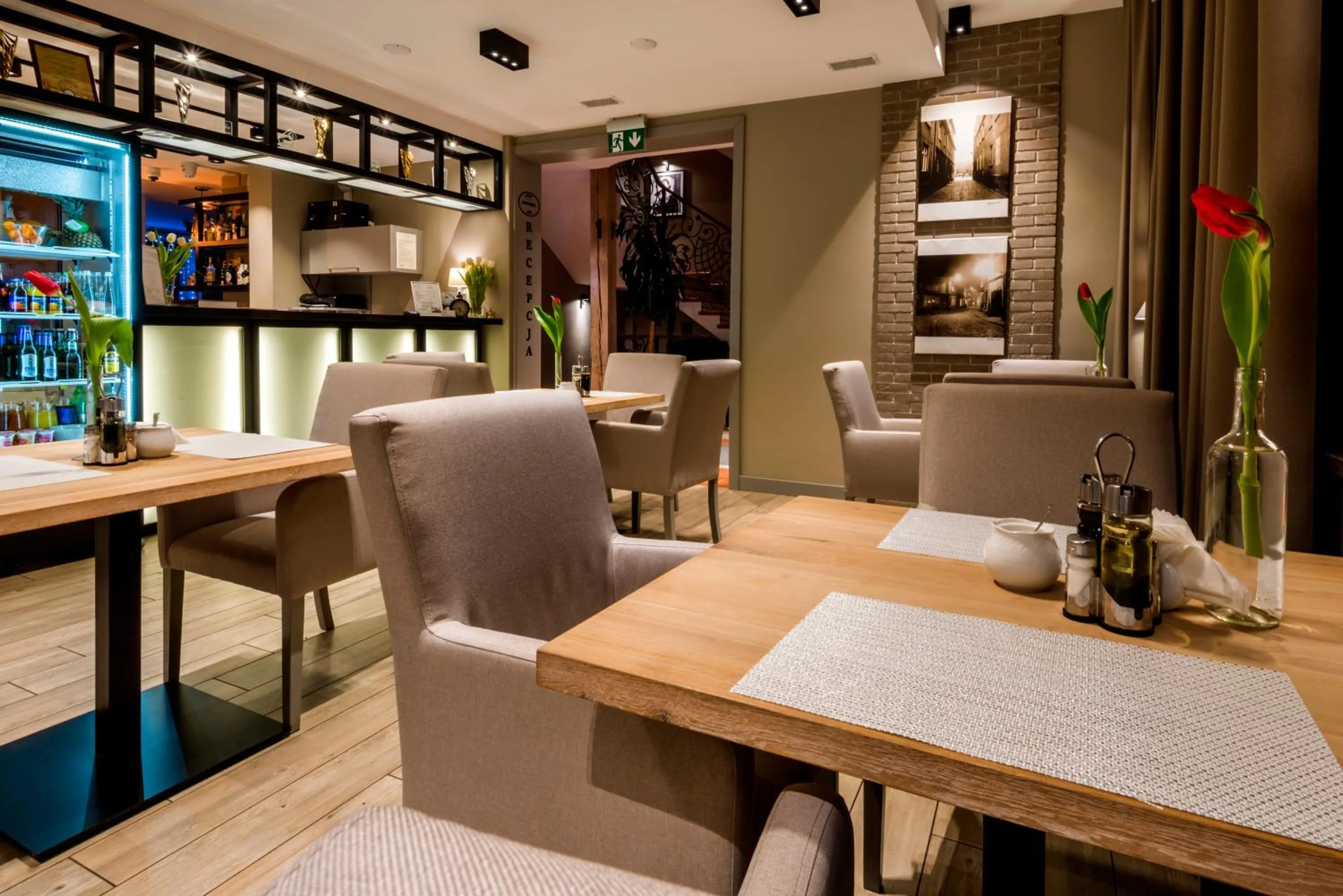 Dining area in Dworek 1885