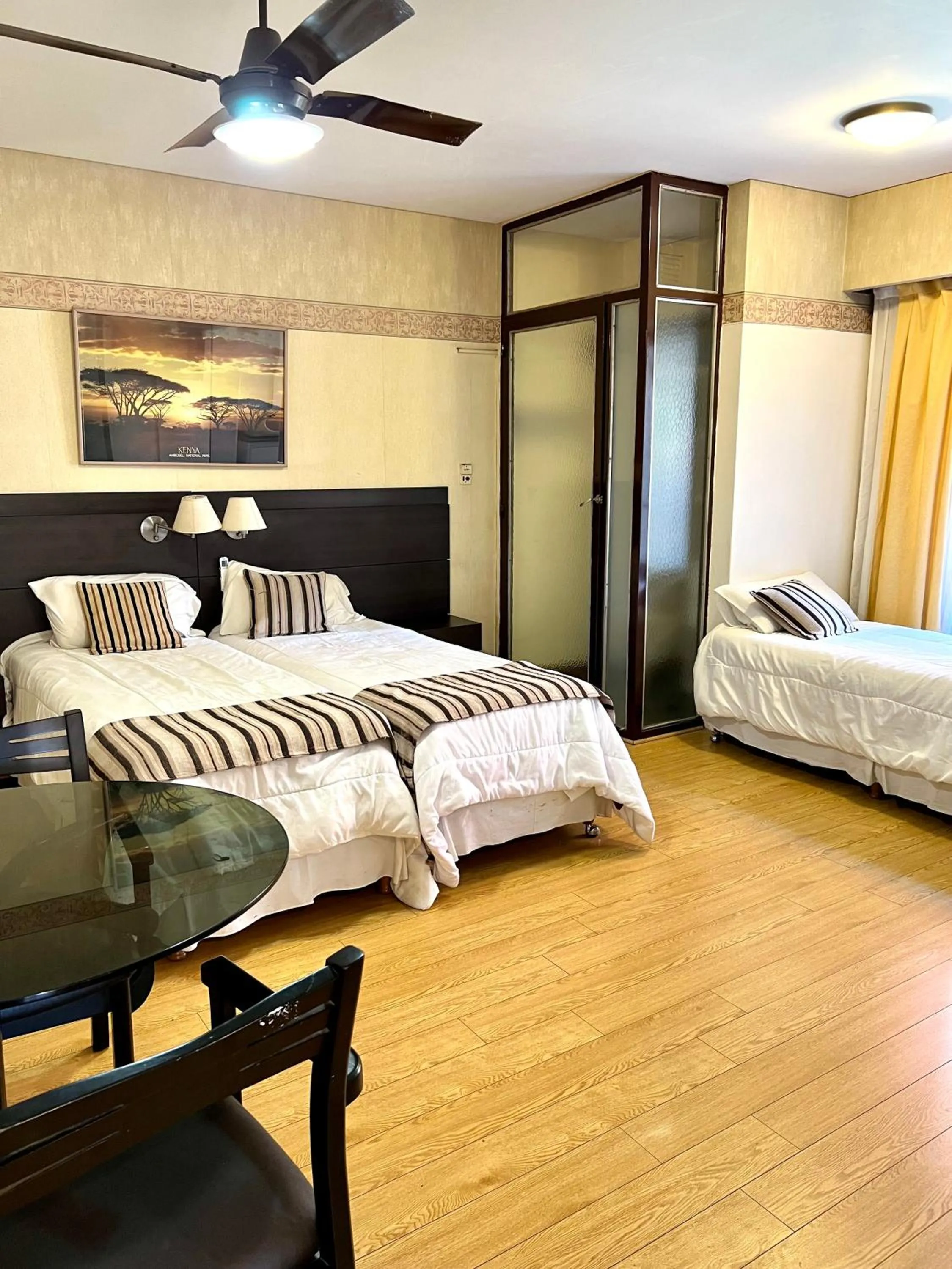 Bed in Golf Tower Suites & Apartments