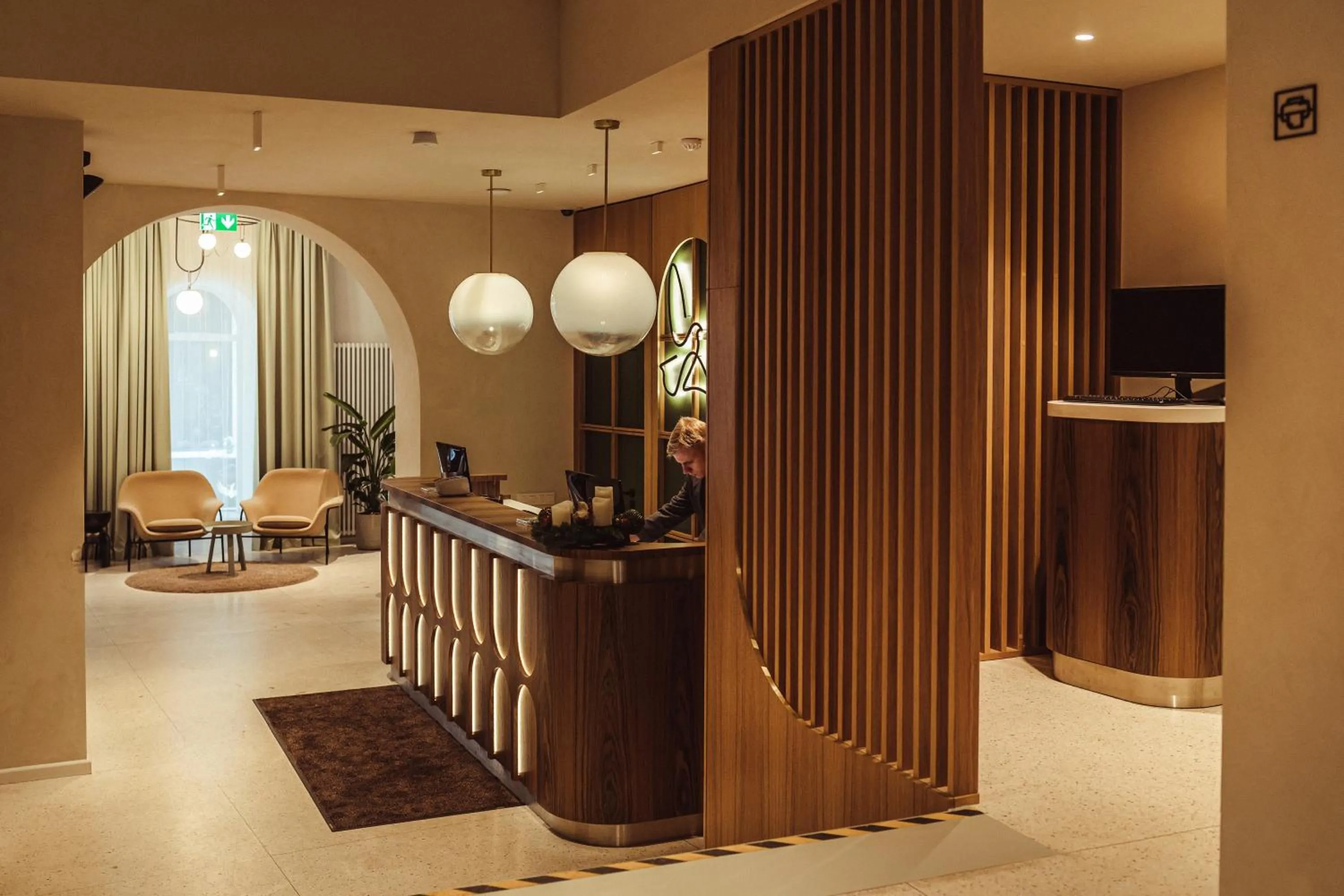 Lobby or reception in Konventa Sēta Hotel - Keystone Collection