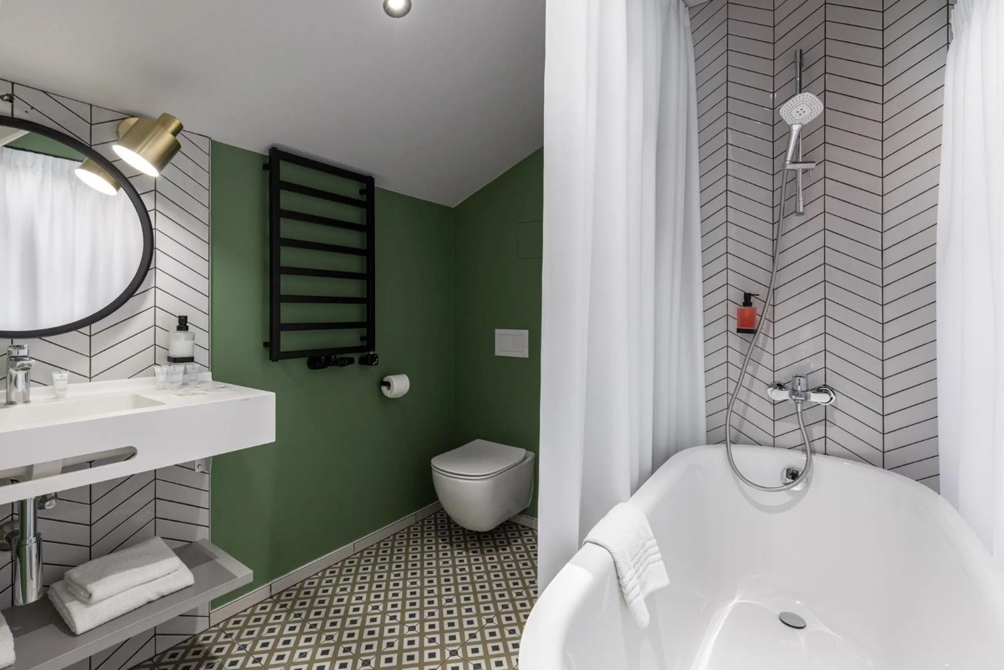 Bathroom in Konventa Sēta Hotel - Keystone Collection