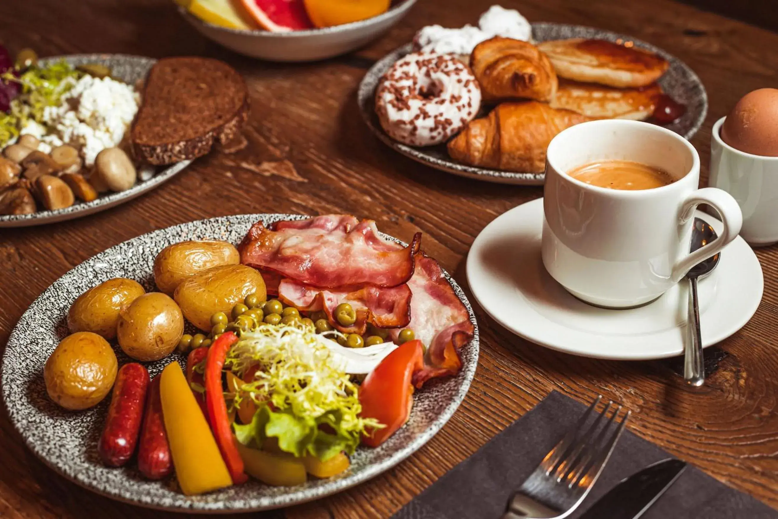 Breakfast in Konventa Sēta Hotel Keystone Collection Breakfast in Konventa Sēta Hotel Keystone Collection
