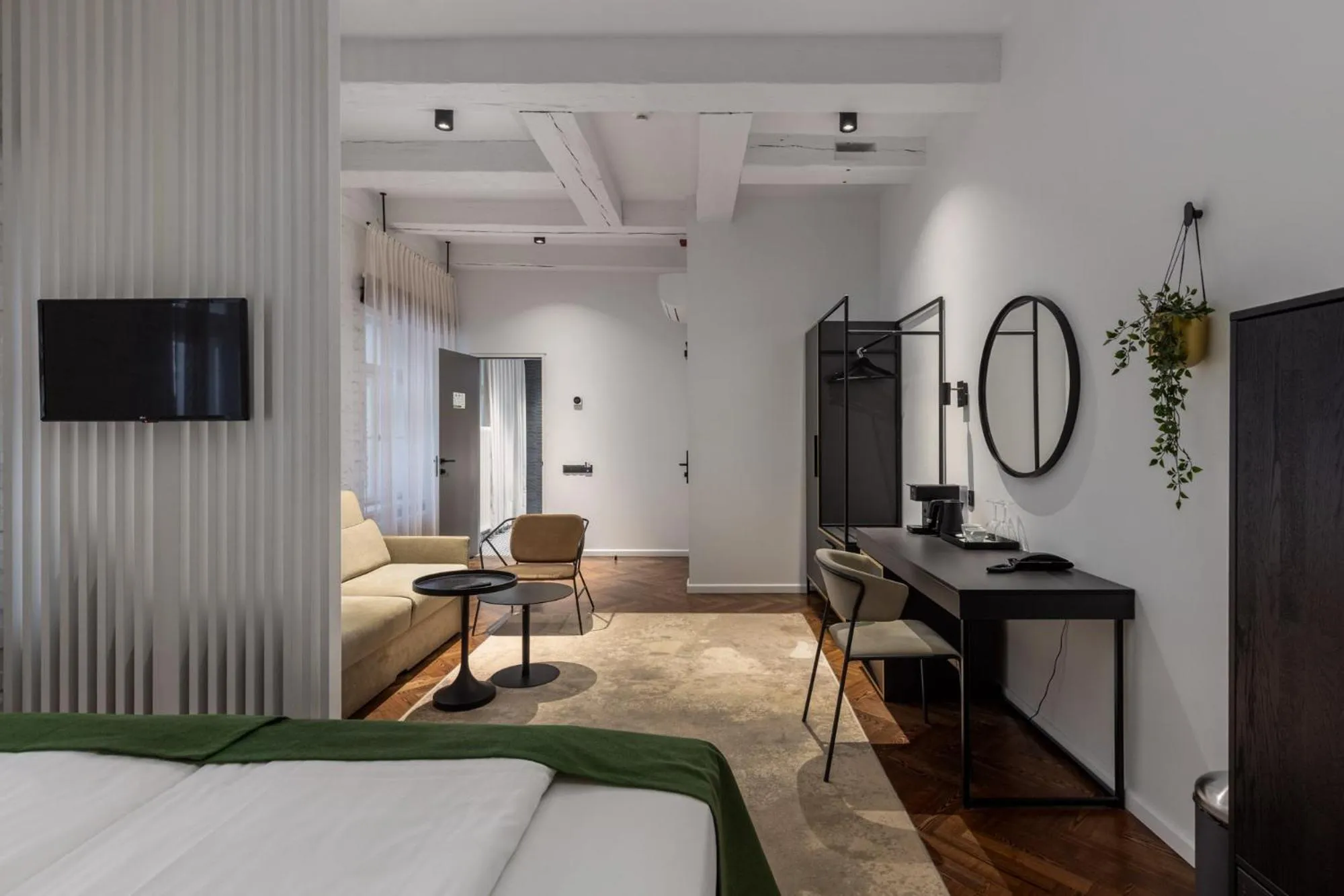 Bedroom, Bed in Konventa Sēta Hotel - Keystone Collection