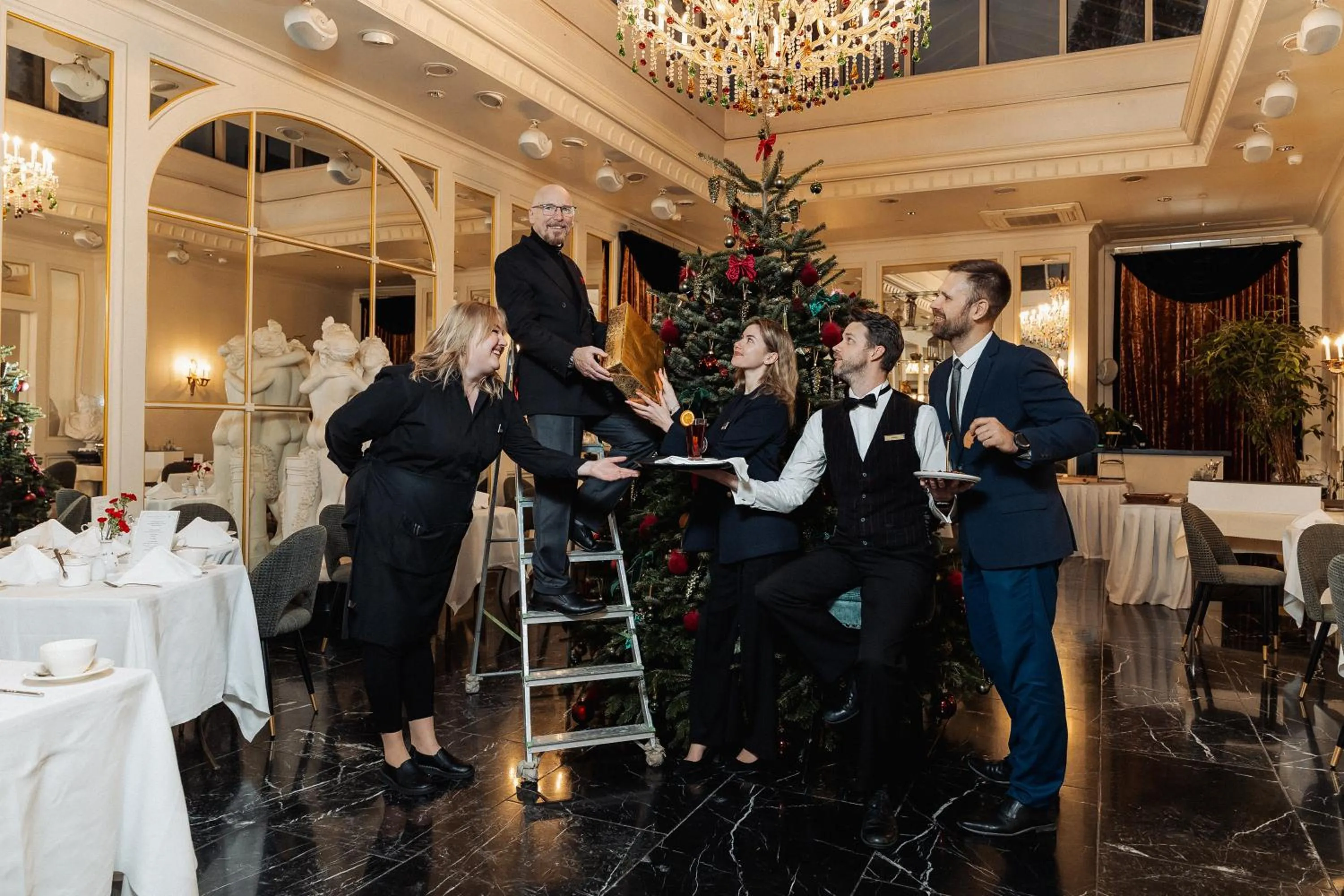 Breakfast in Grand Palace Hotel - Small Luxury Hotels of the World