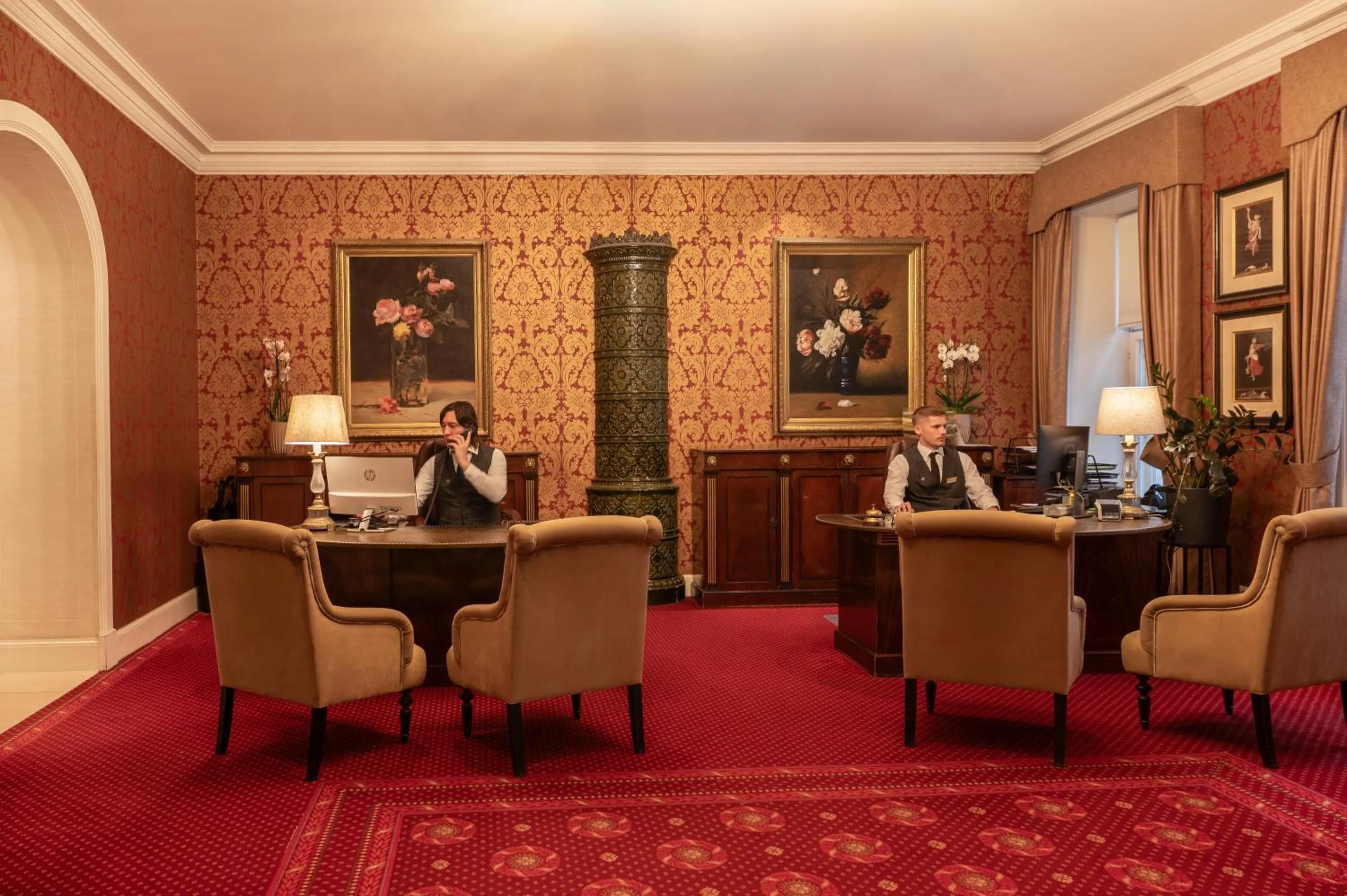 Lobby or reception in Grand Palace Hotel - Small Luxury Hotels of the World