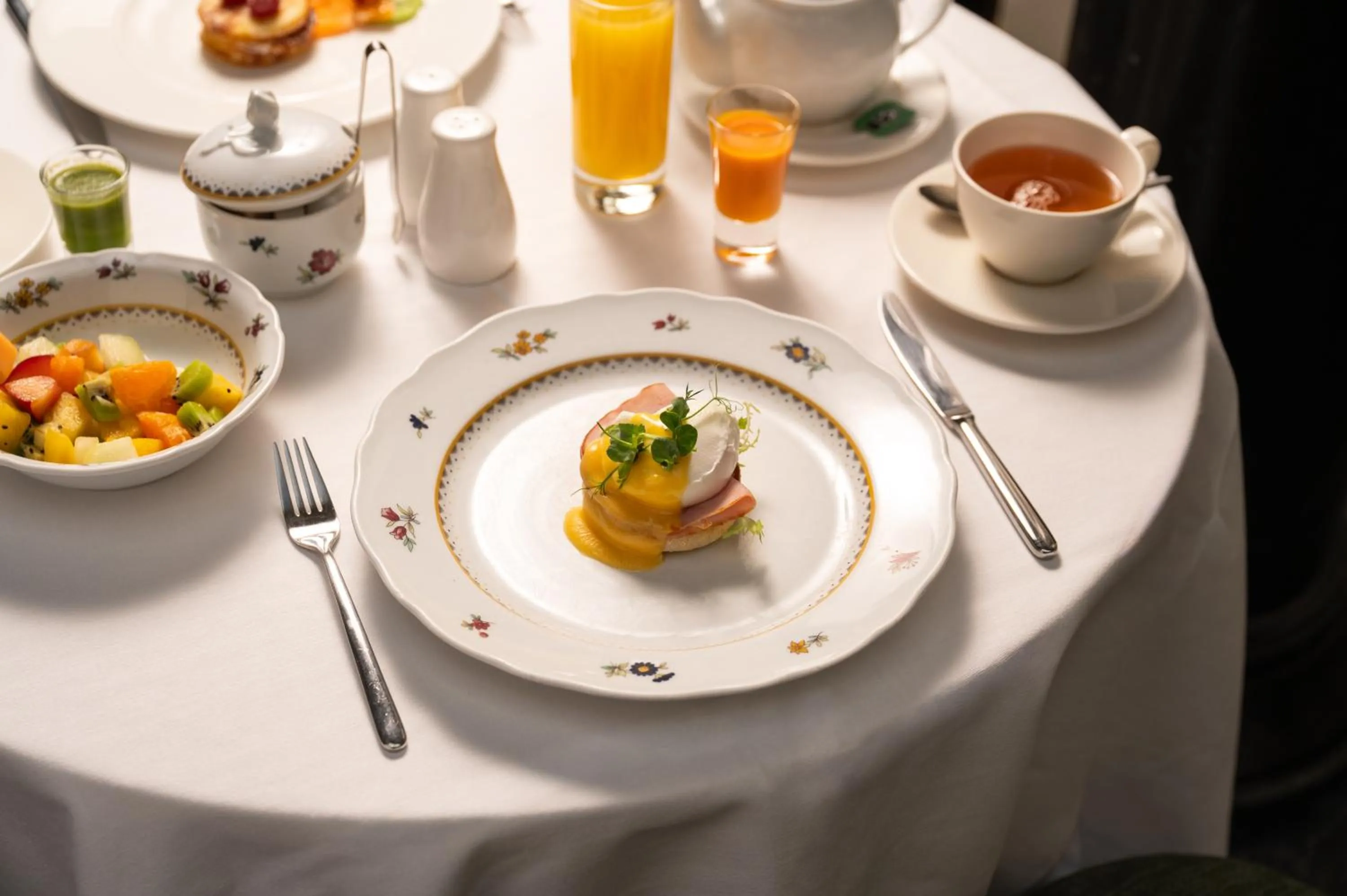 Breakfast in Grand Palace Hotel - Small Luxury Hotels of the World