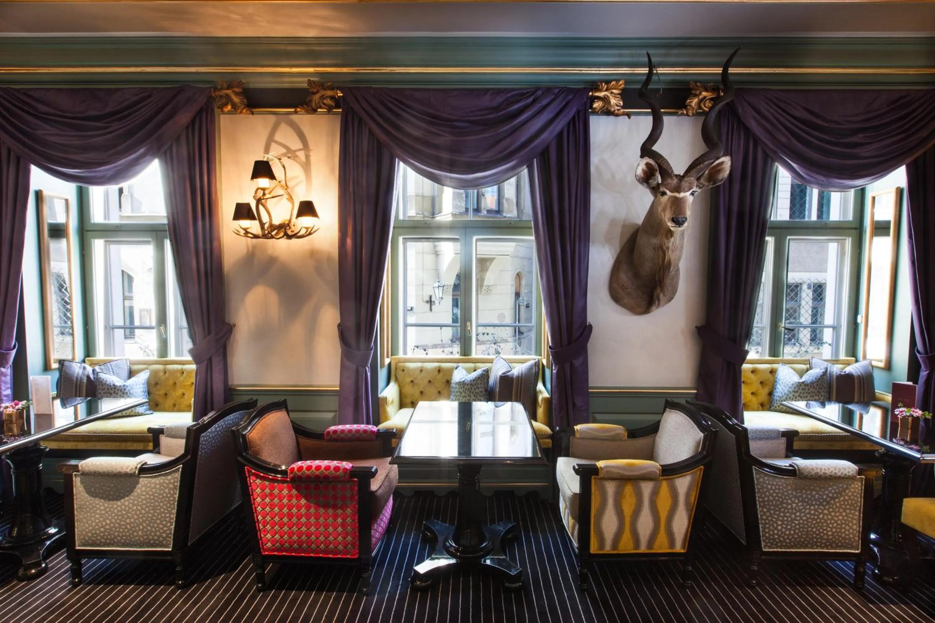 Lounge or bar in Grand Palace Hotel - Small Luxury Hotels of the World