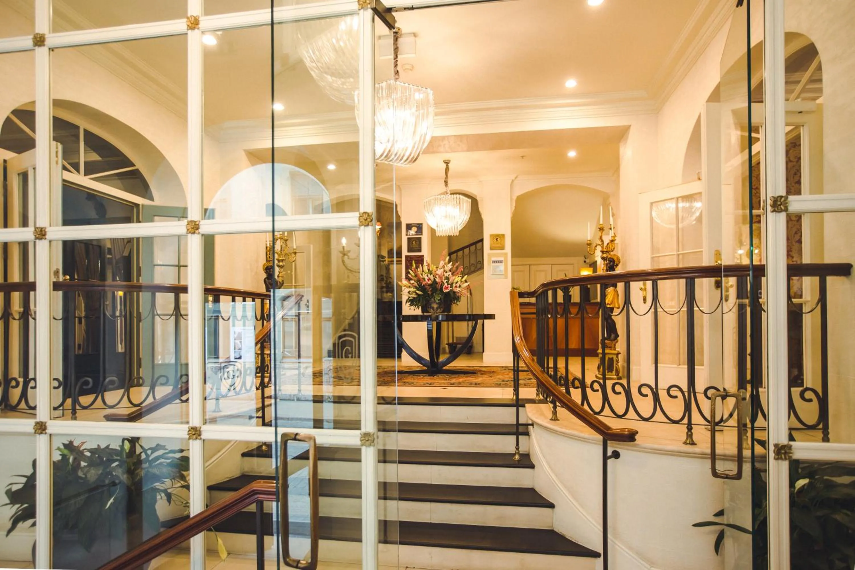 Facade/entrance in Grand Palace Hotel - Small Luxury Hotels of the World