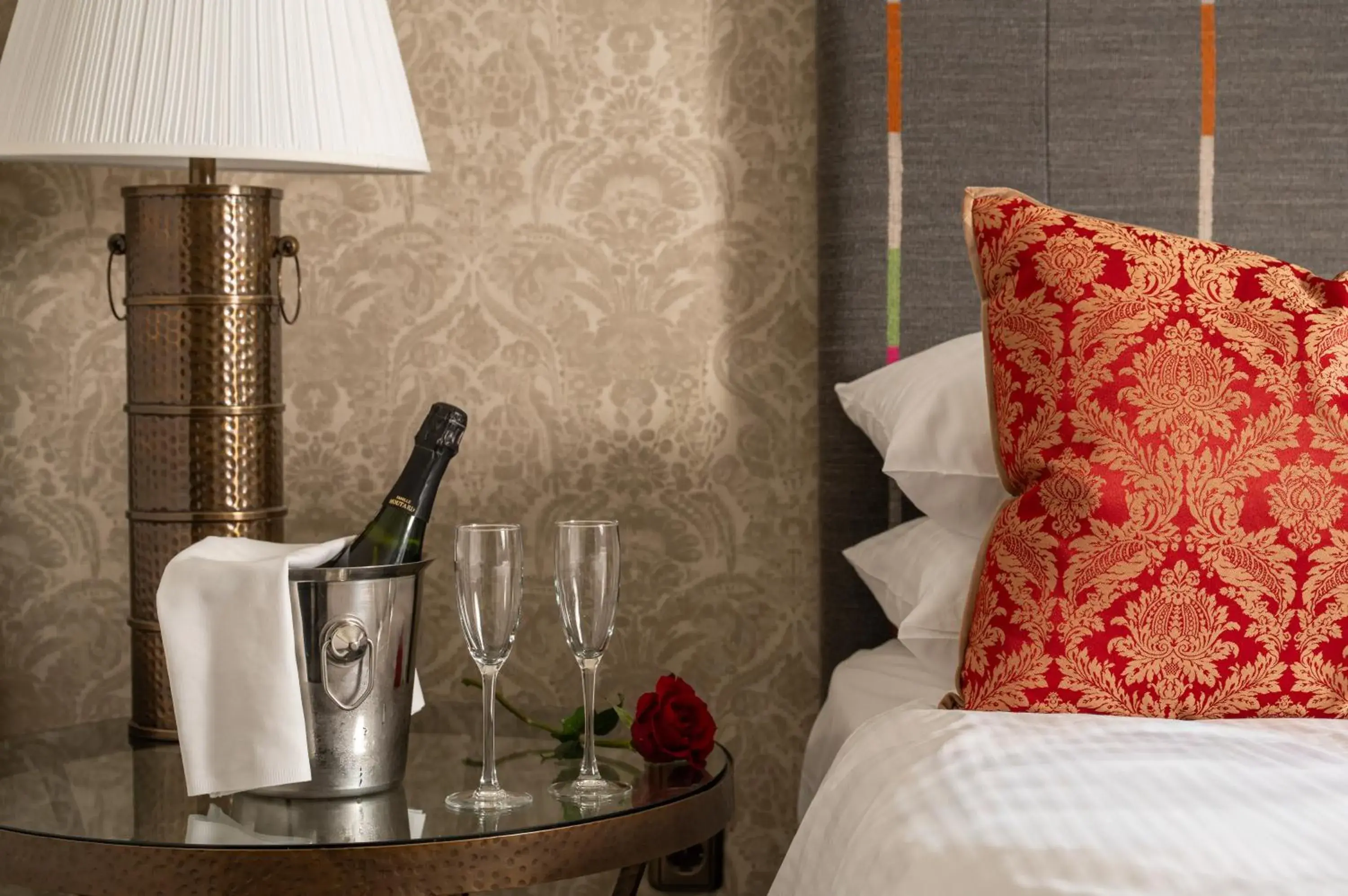 room service, Bed in Grand Palace Hotel - Small Luxury Hotels of the World room service, Bed in Grand Palace Hotel - Small Luxury Hotels of the World