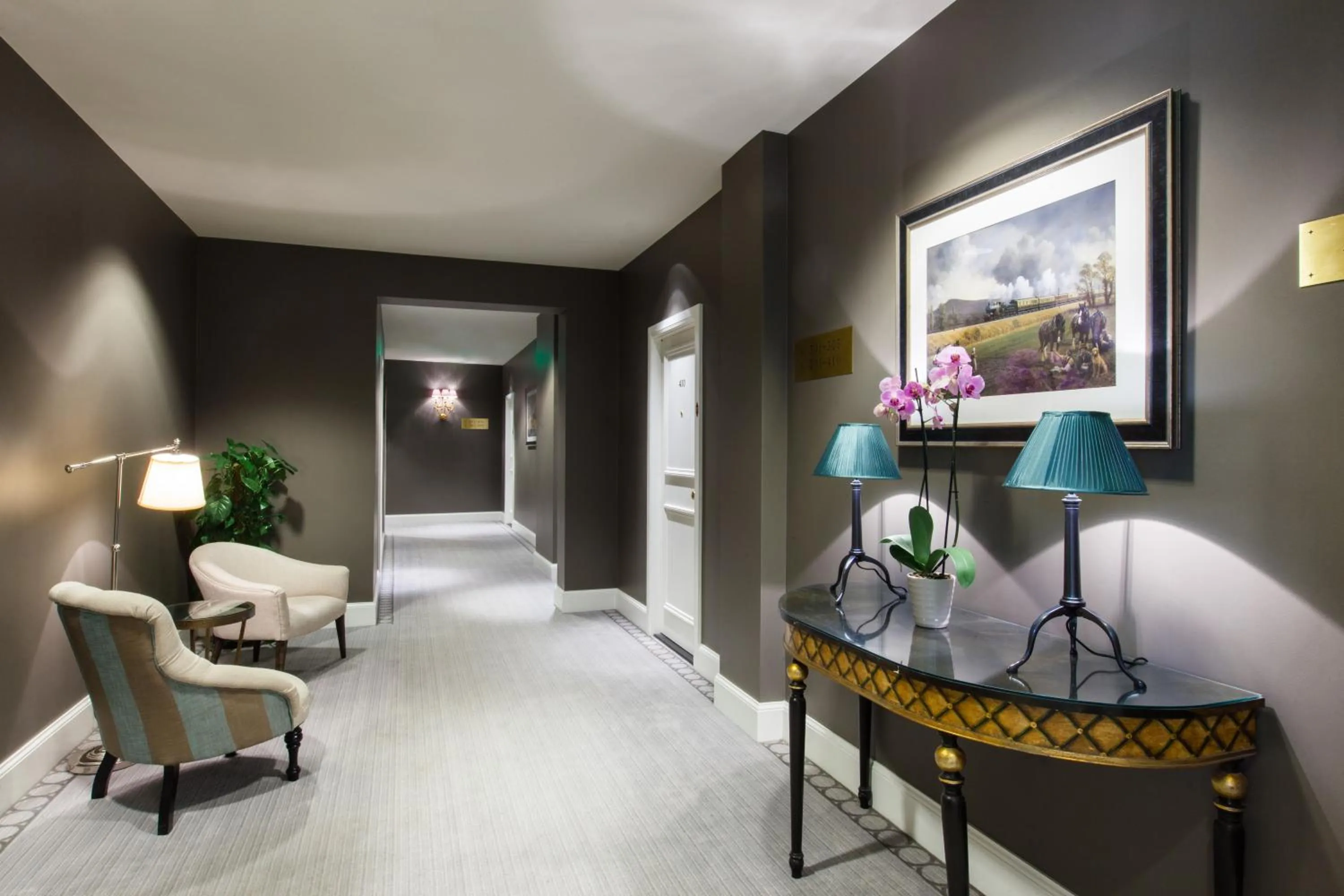 Floor plan in Grand Palace Hotel - Small Luxury Hotels of the World