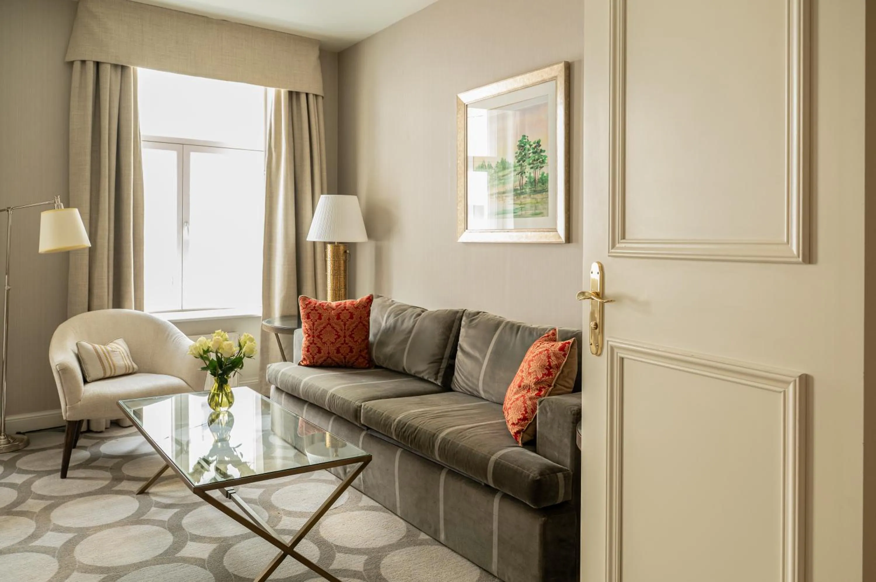 Living room in Grand Palace Hotel - Small Luxury Hotels of the World