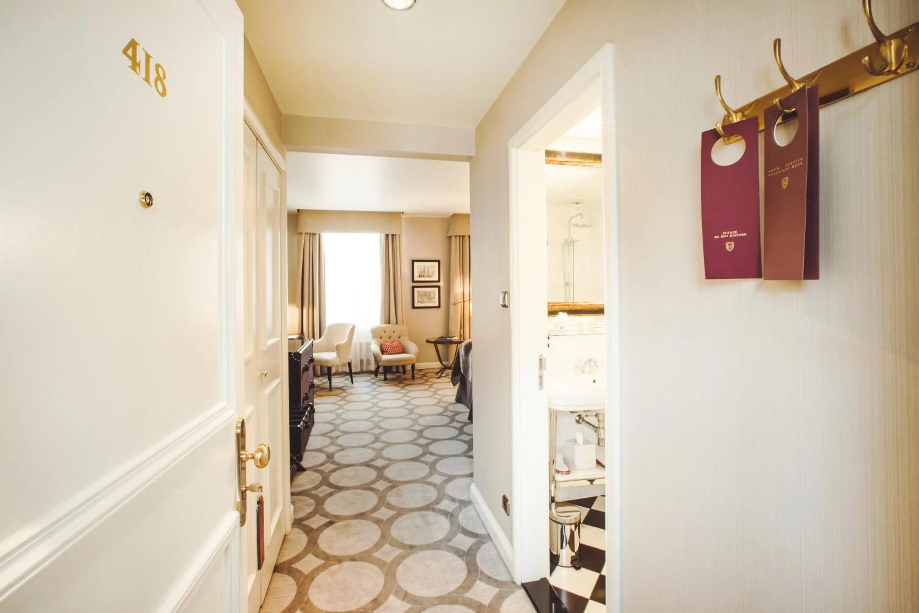 Bathroom in Grand Palace Hotel - Small Luxury Hotels of the World