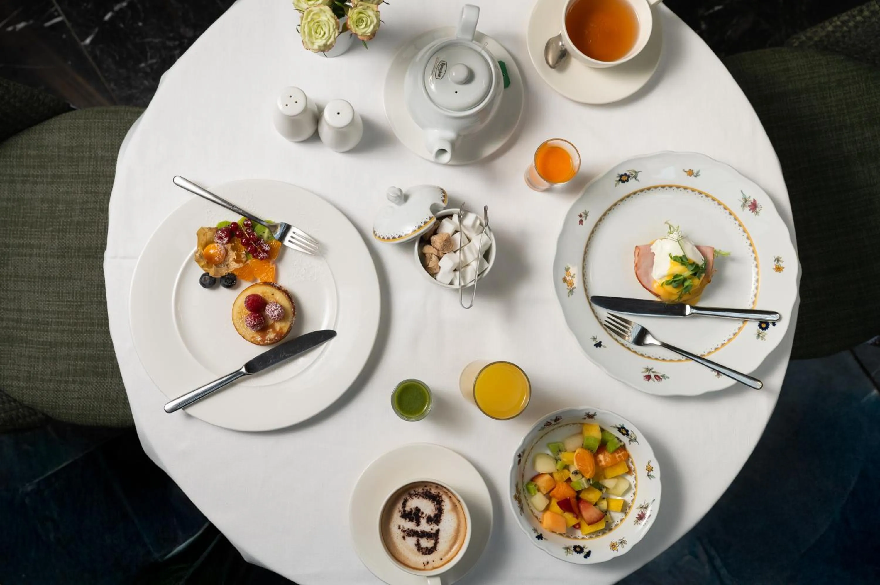 Breakfast in Grand Palace Hotel - Small Luxury Hotels of the World