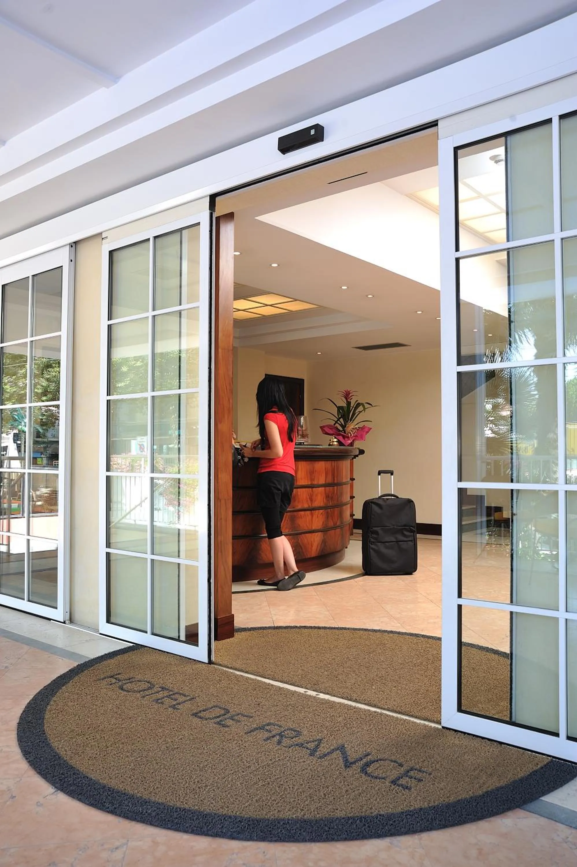 Lobby or reception in Hotel de France