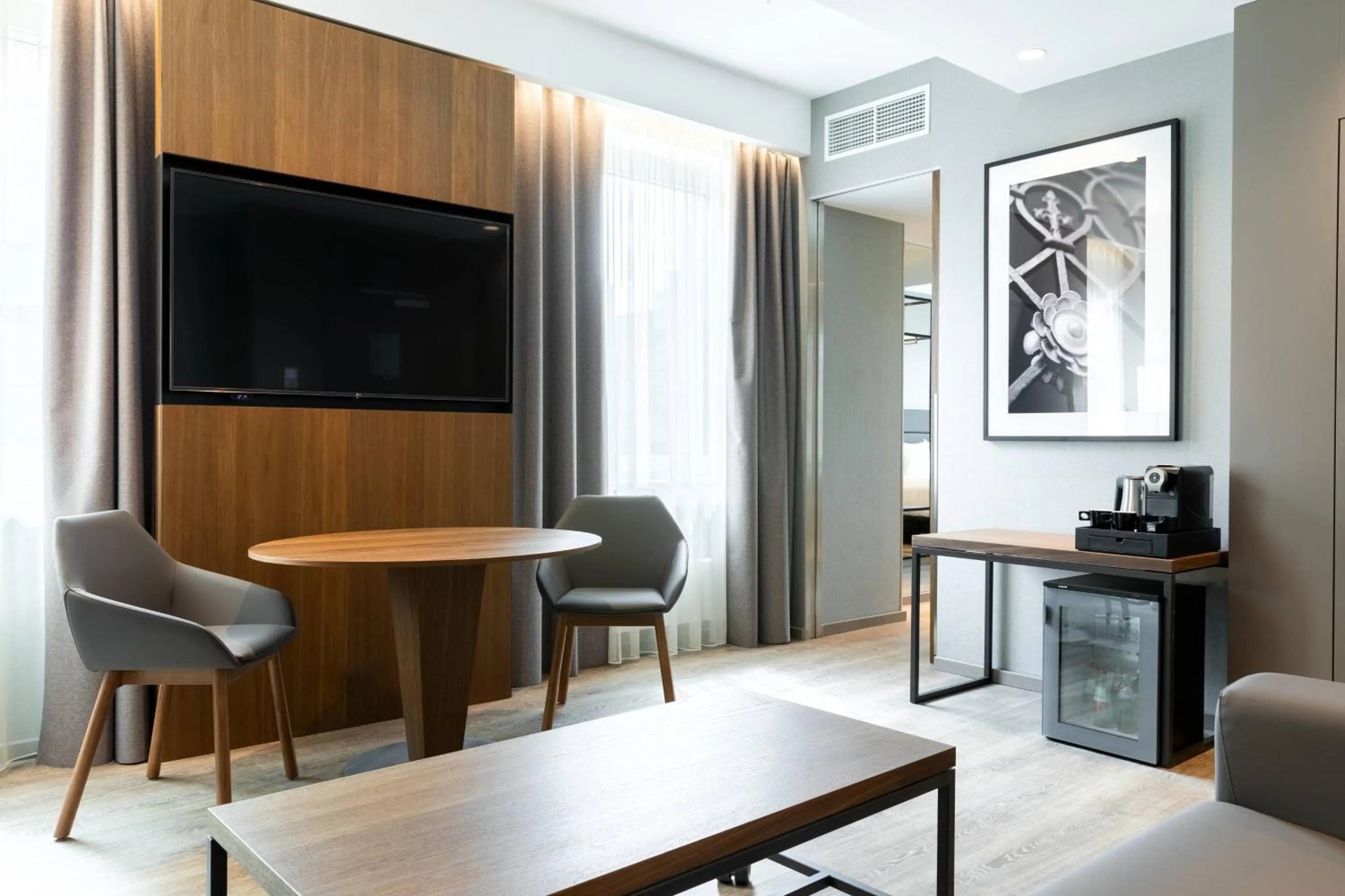 Living room in AC Hotel by Marriott Riga