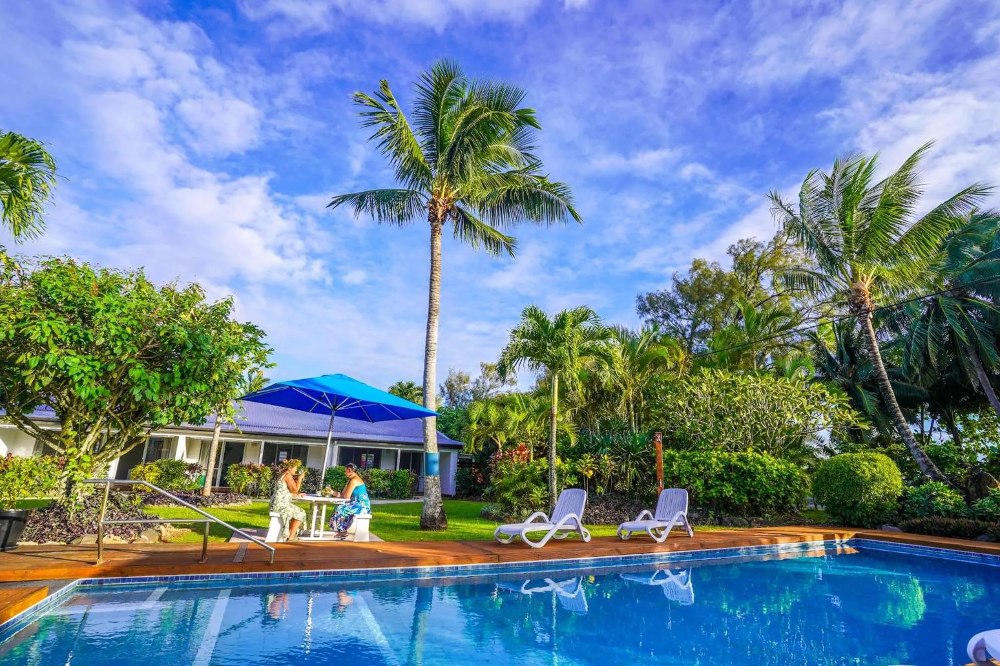 People in The Black Pearl Beachside Apartments