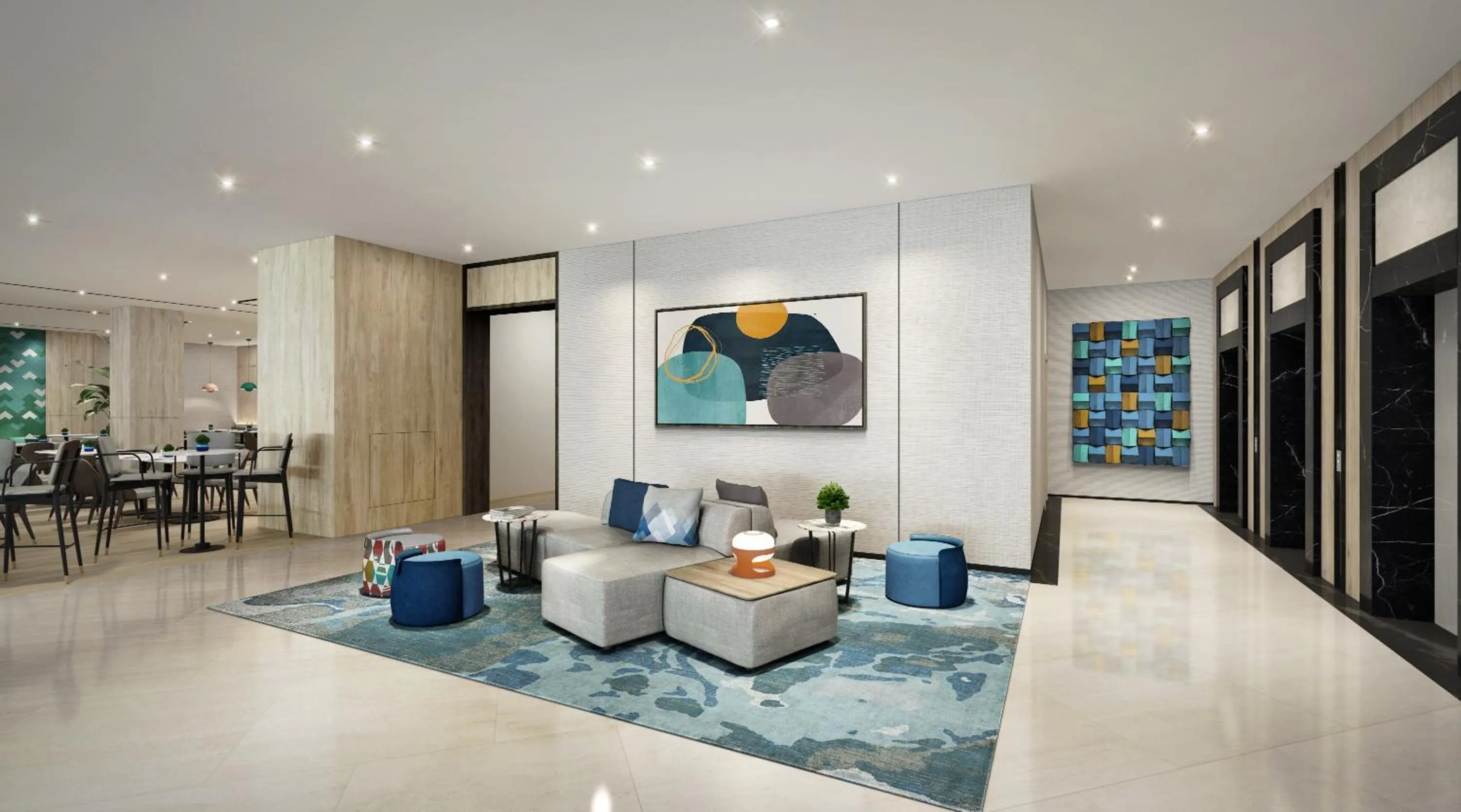 Lobby or reception in Holiday Inn Express & Suites Singapore Novena by IHG