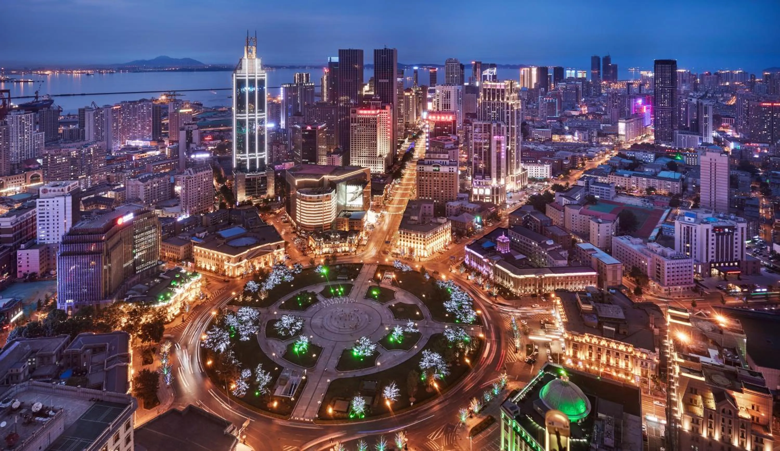 City view in InterContinental Dalian by IHG