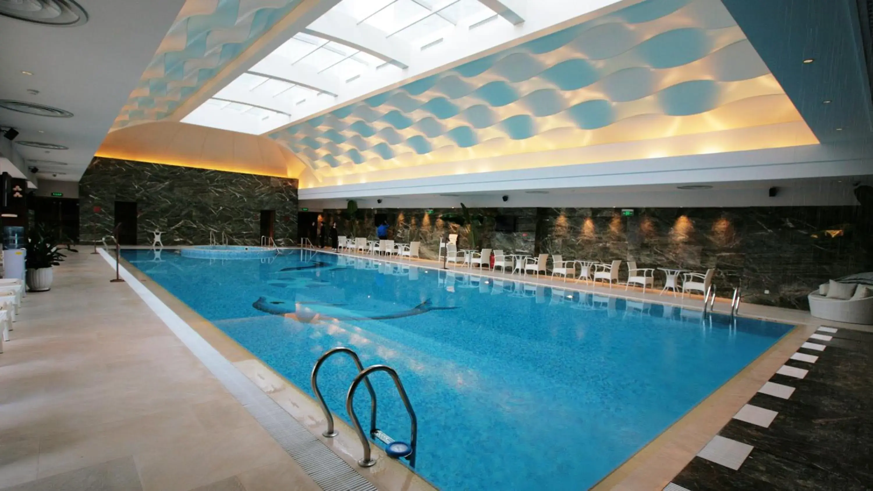 Swimming pool in InterContinental Dalian by IHG Swimming pool in InterContinental Dalian by IHG