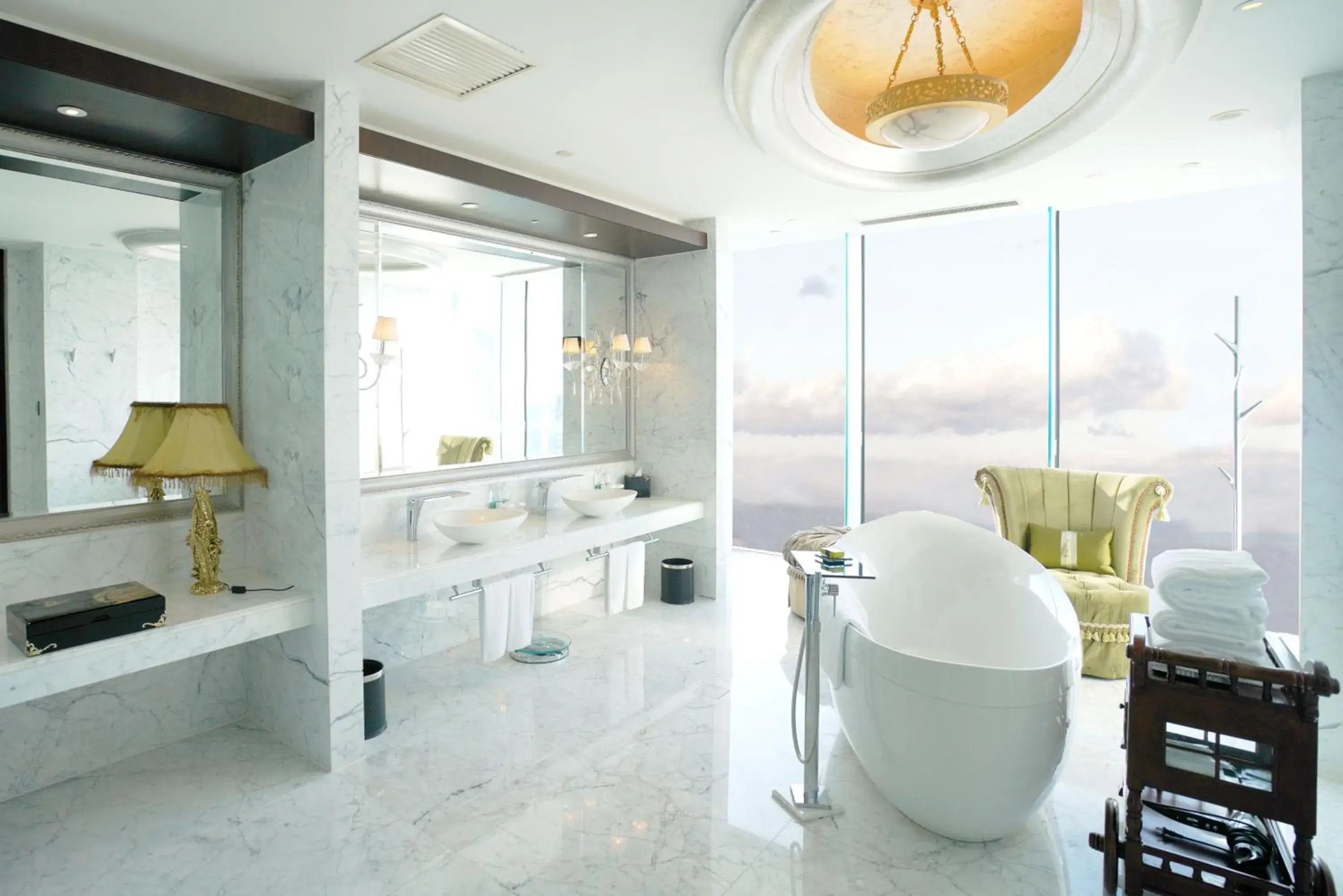 Bathroom in InterContinental Dalian by IHG Bathroom in InterContinental Dalian by IHG