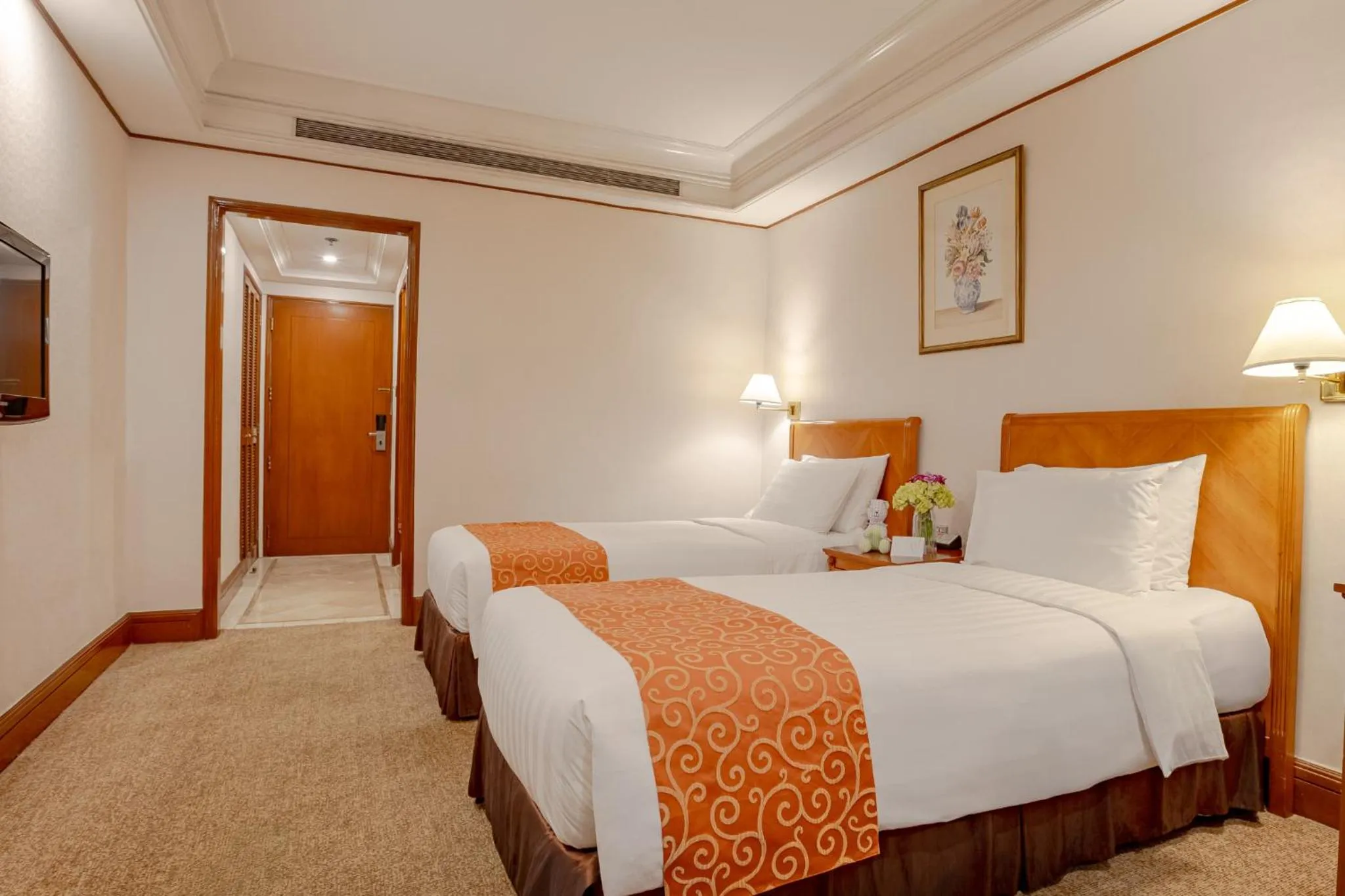 Bed in Richmonde Hotel Ortigas, Manila