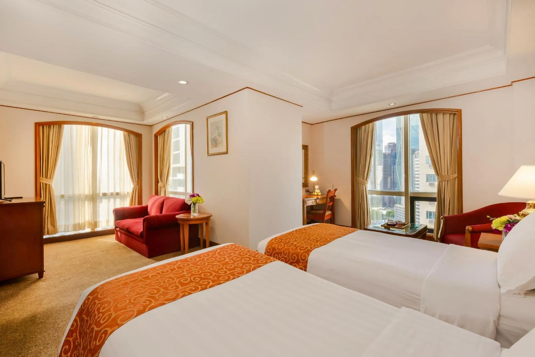 Bed in Richmonde Hotel Ortigas, Manila