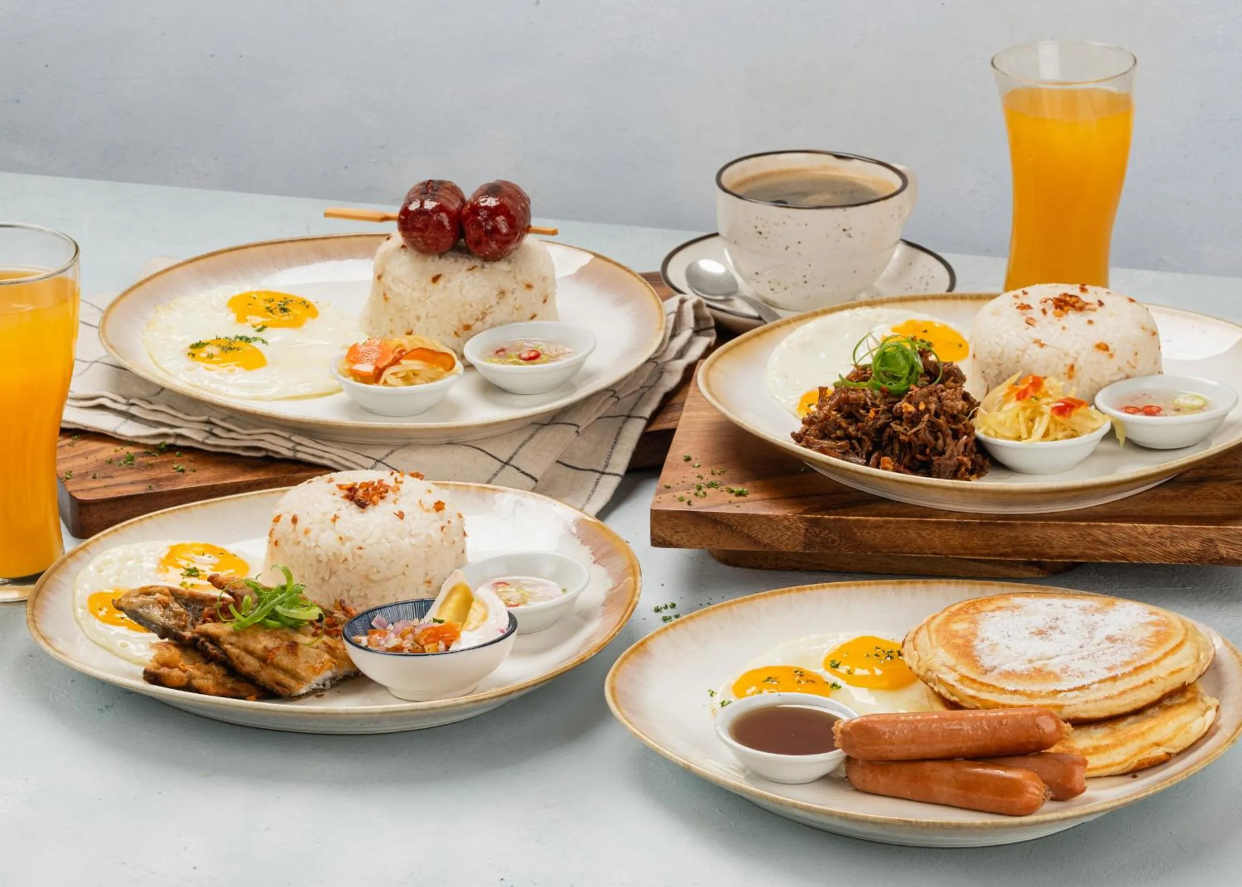Breakfast in Richmonde Hotel Ortigas, Manila