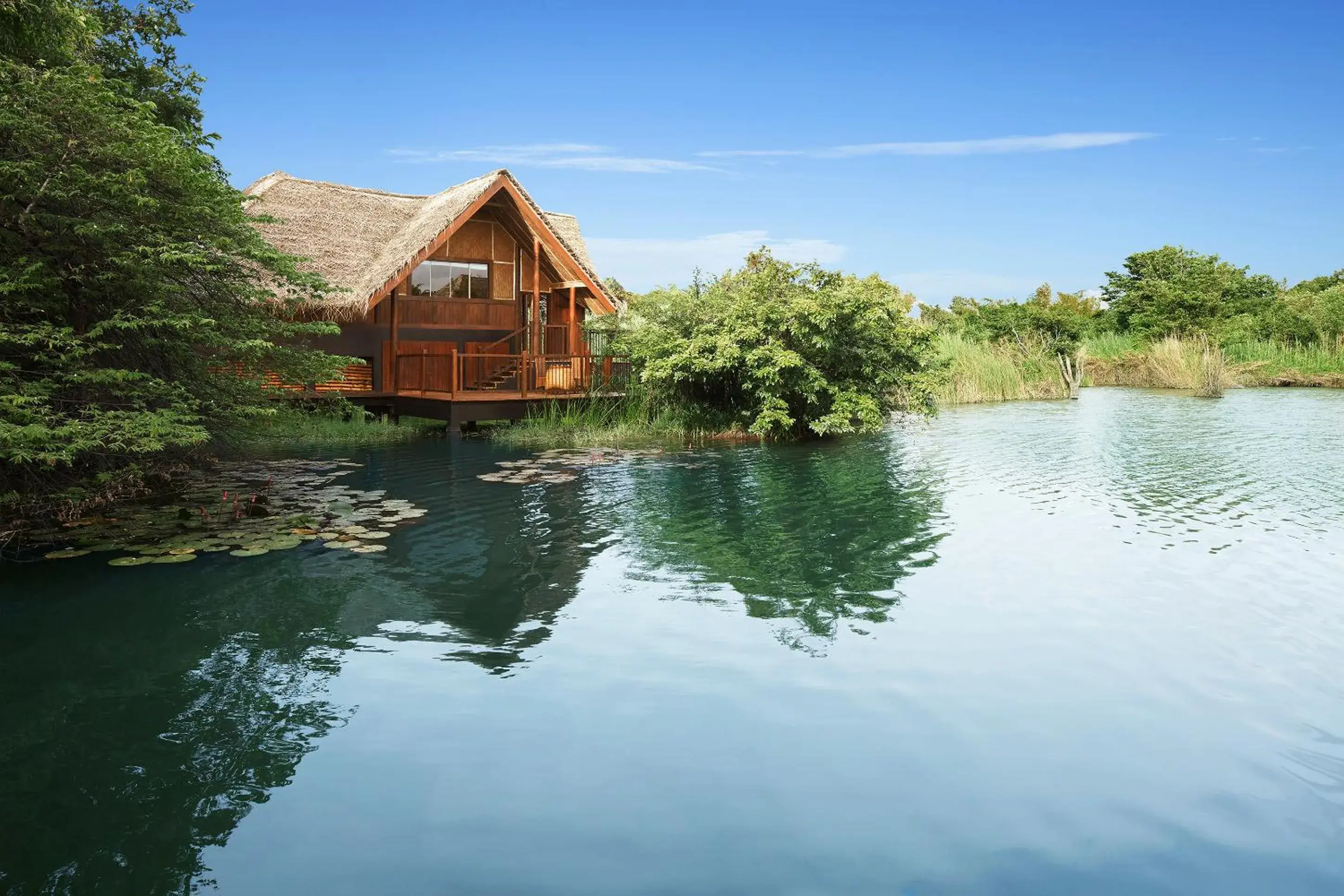 Water Dwelling in Jetwing Vil Uyana, A Luxury Reserve Water Dwelling in Jetwing Vil Uyana, A Luxury Reserve