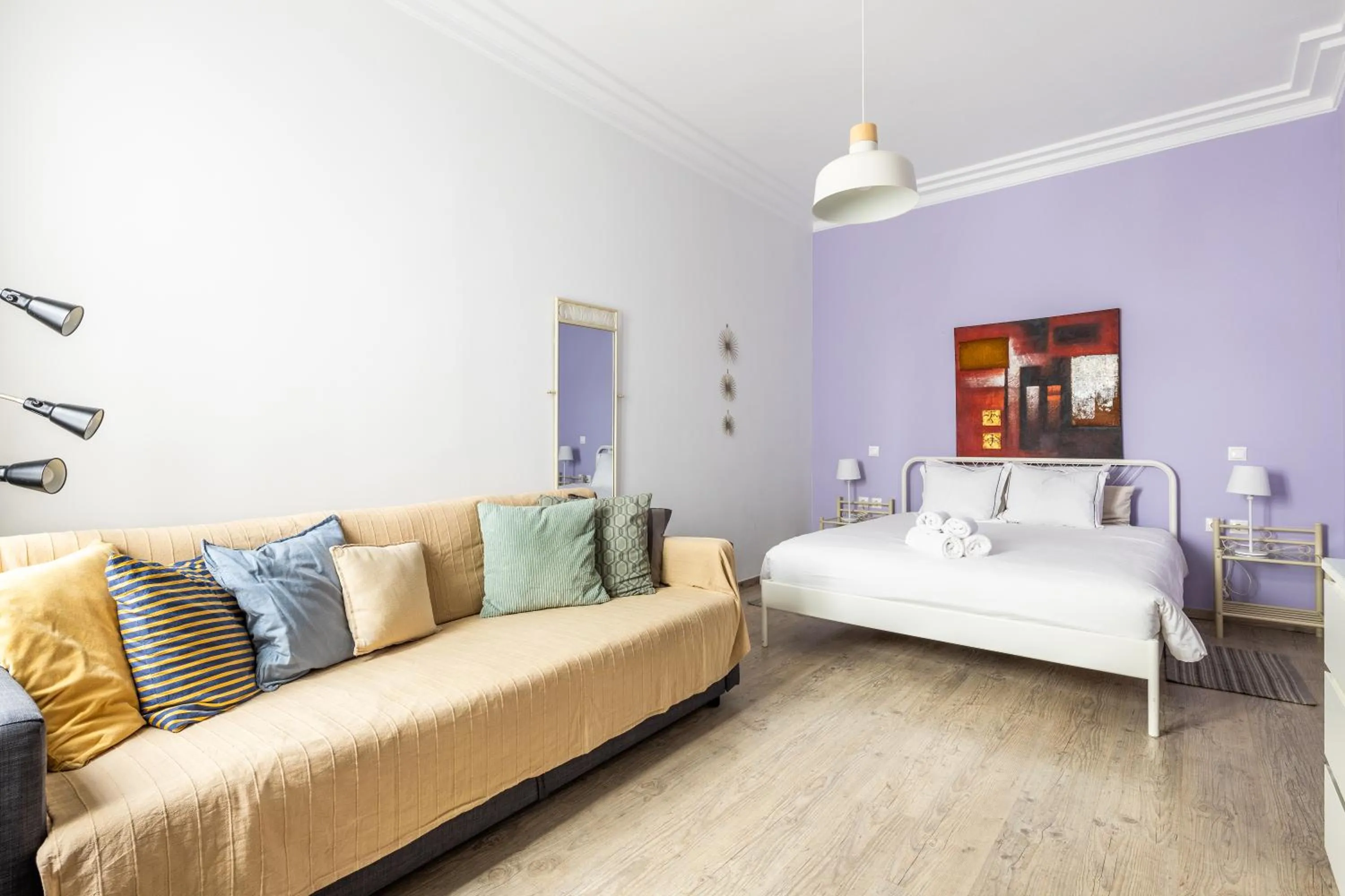 Bed in Apartments Historical Center