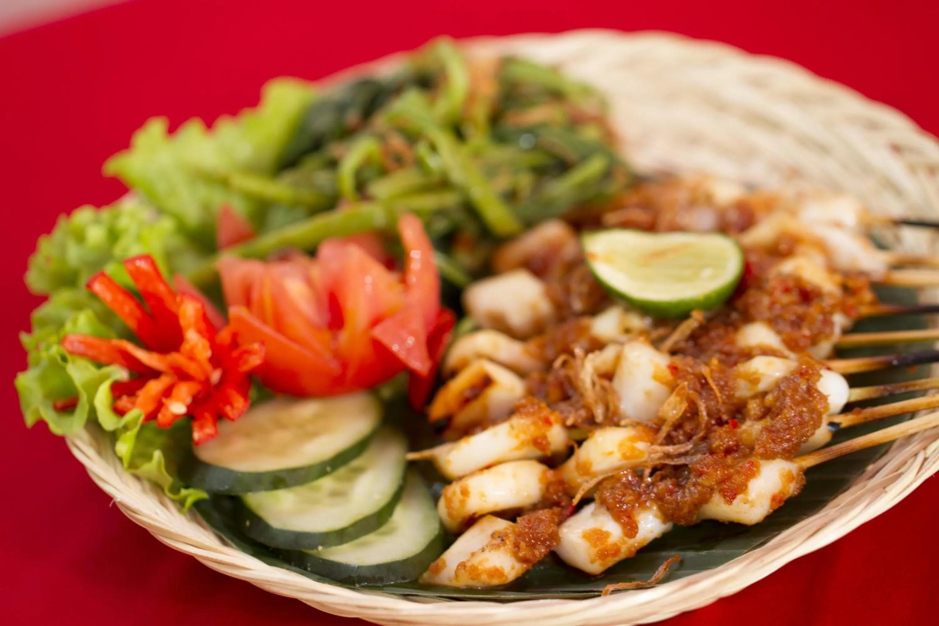 Food close-up in Seminyak Paradiso Hotel