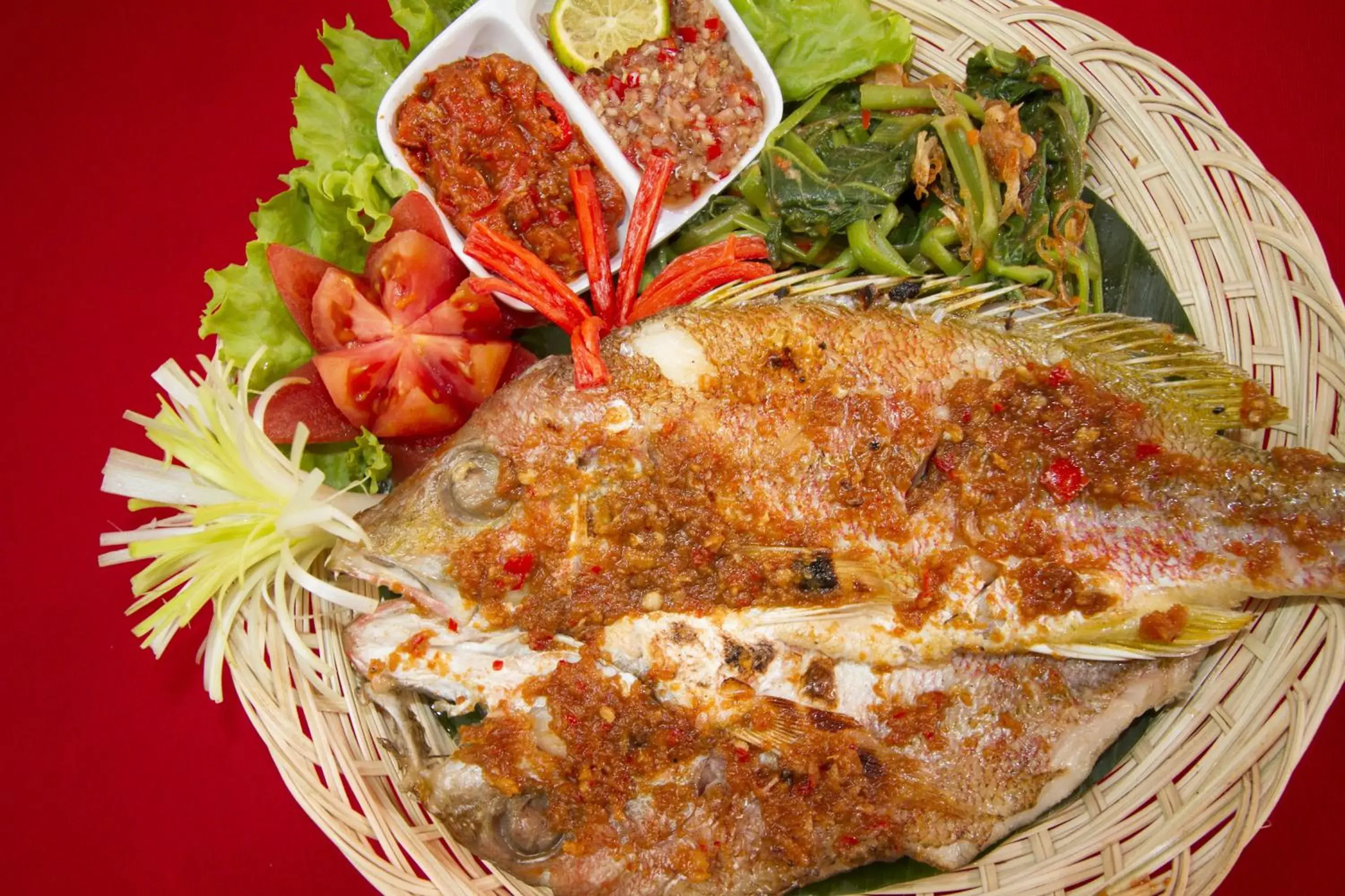 Food close-up in Seminyak Paradiso Hotel Food close-up in Seminyak Paradiso Hotel