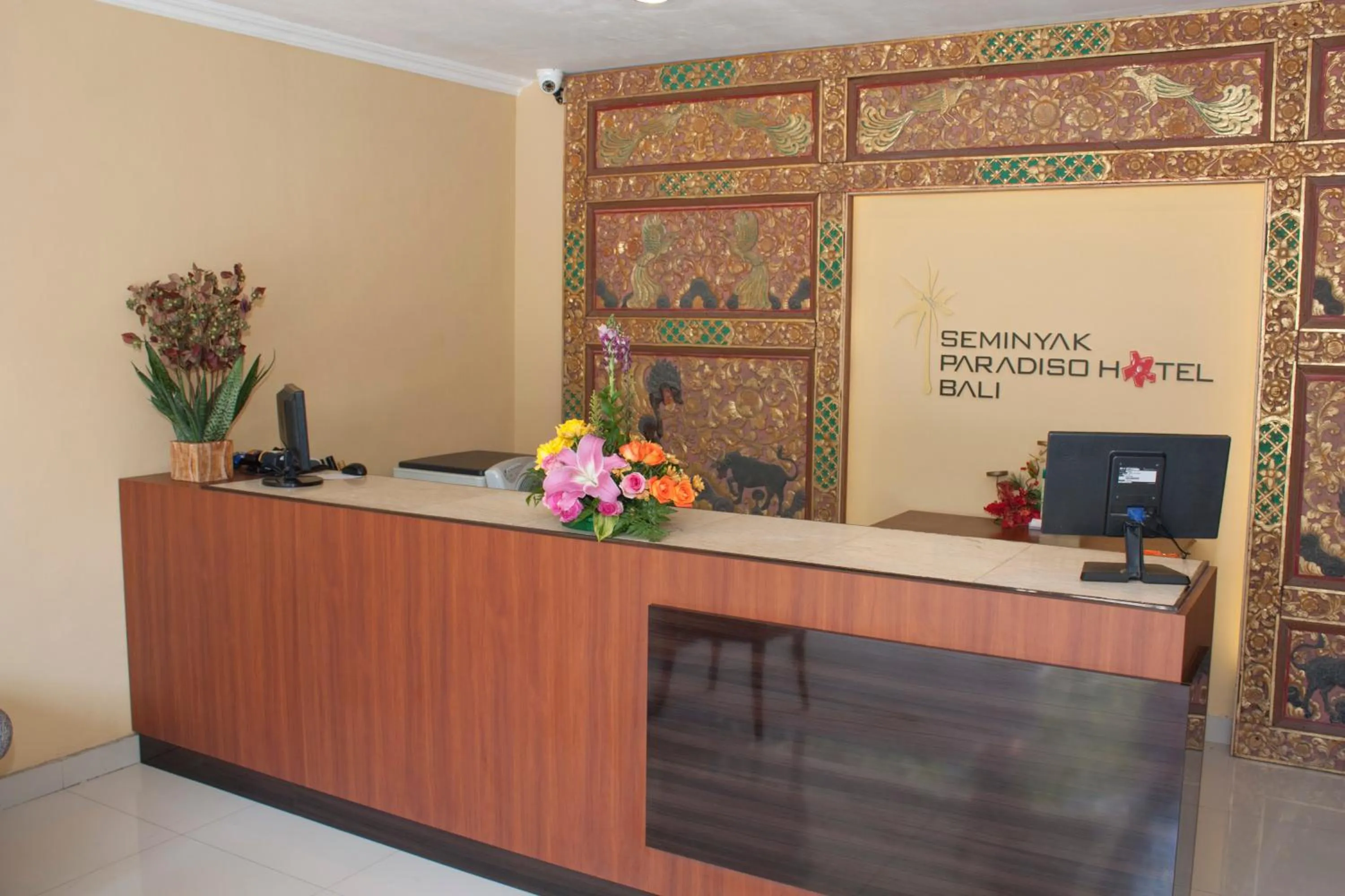 Lobby or reception in Seminyak Paradiso Hotel