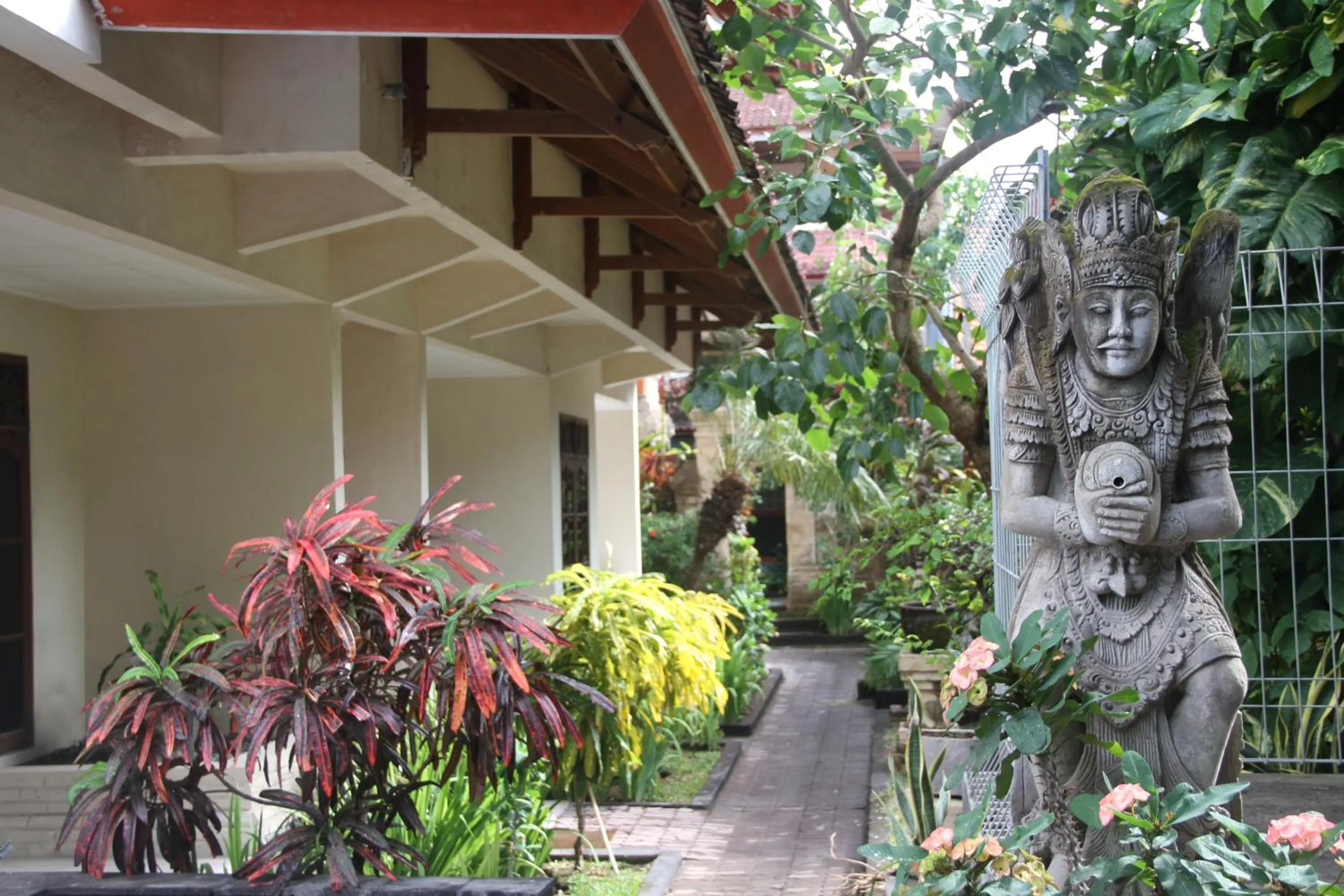 Garden view in Seminyak Paradiso Hotel