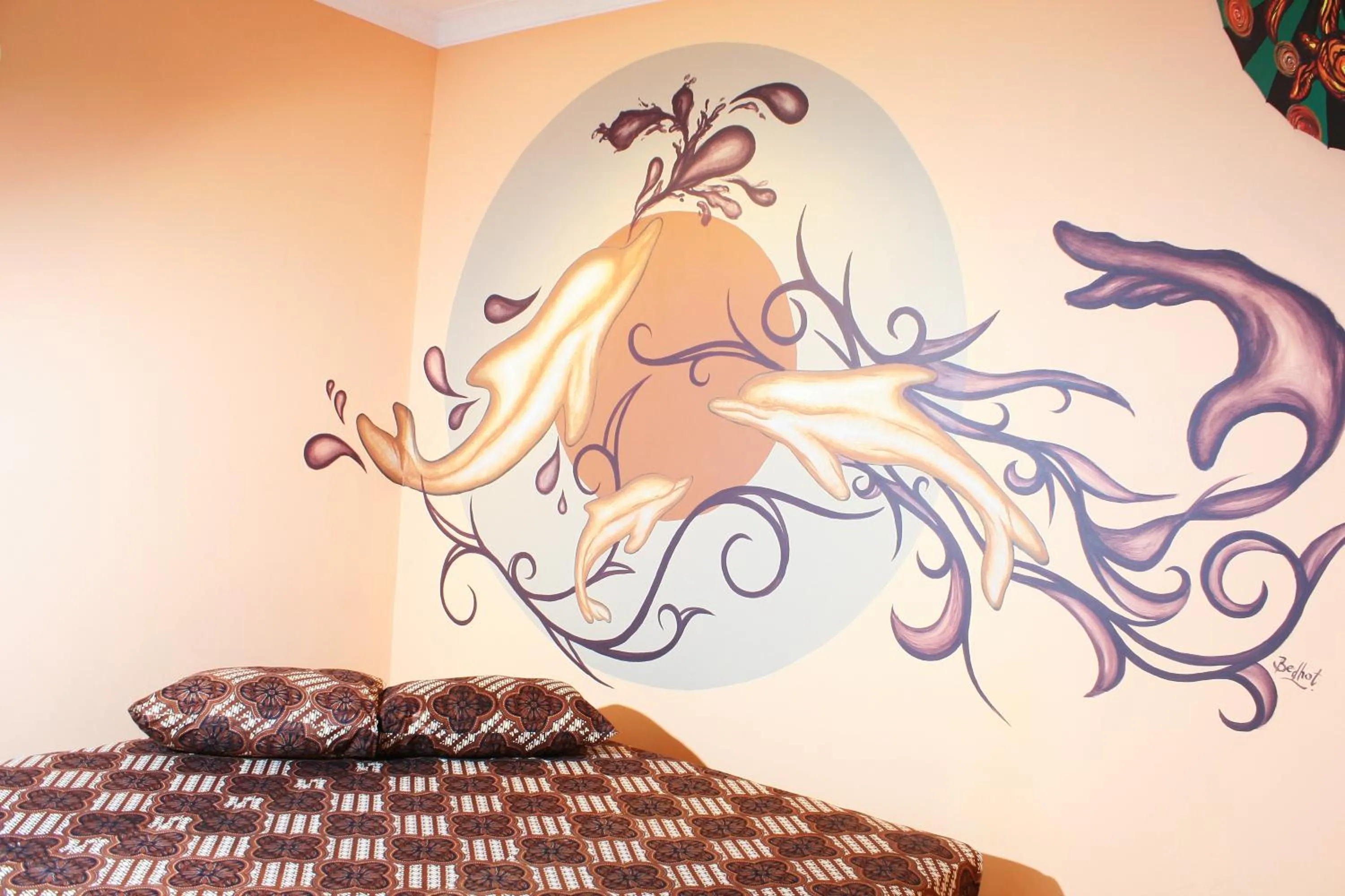 Decorative detail in Hotel 1001 Malam