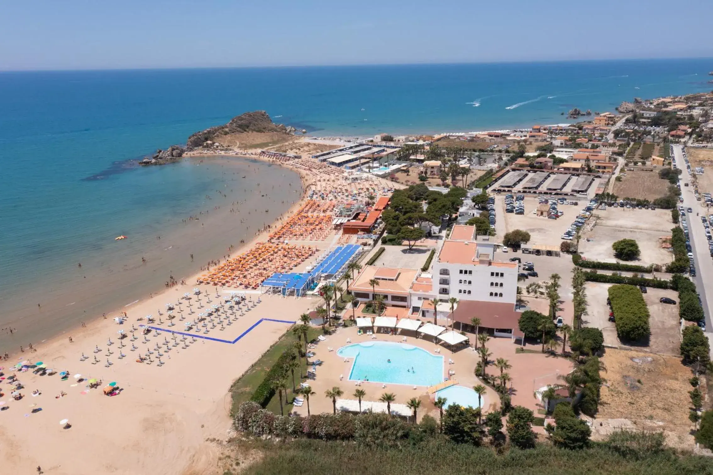 Bird's-eye View in Hotel Baia D'oro