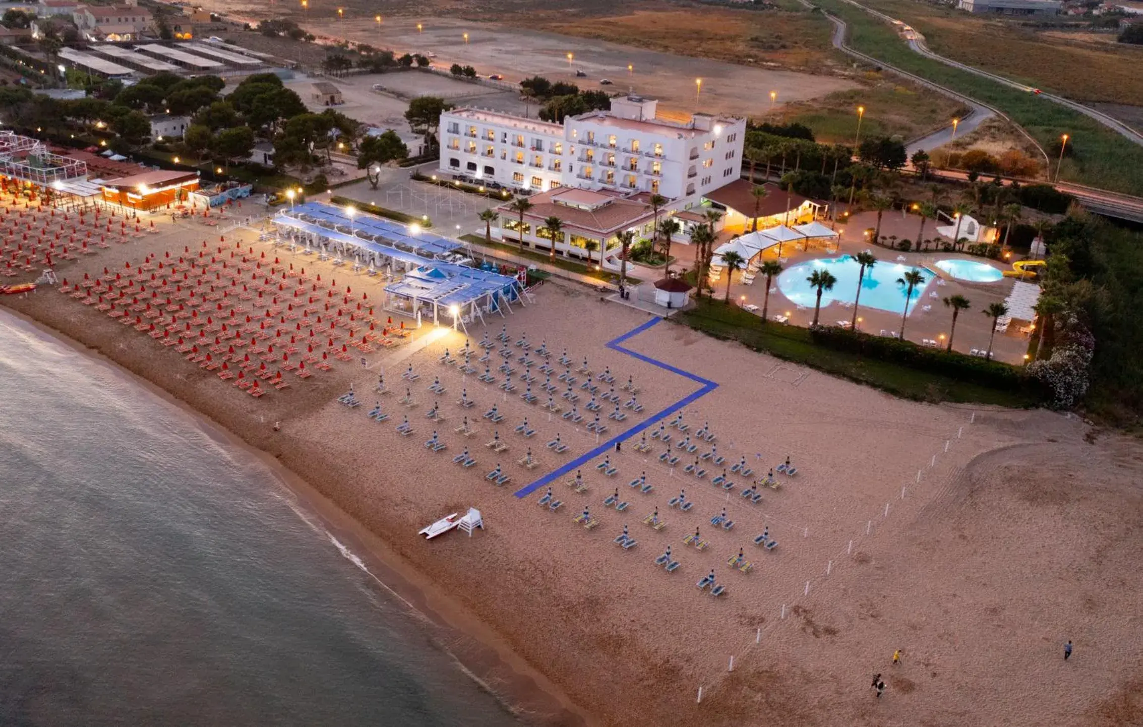 Bird's-eye View in Hotel Baia D'oro