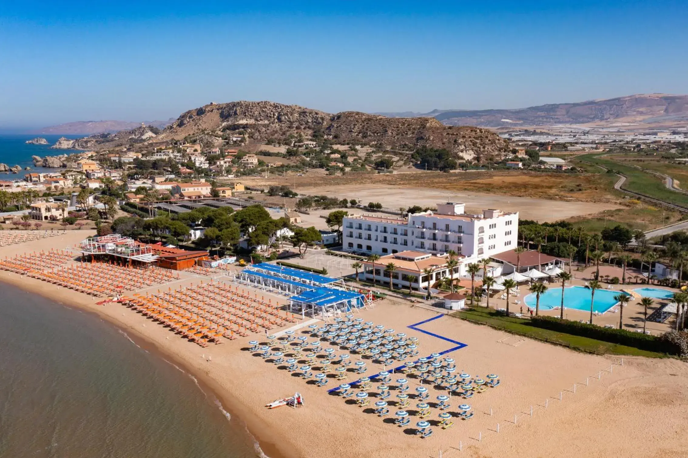 Bird's-eye View in Hotel Baia D'oro