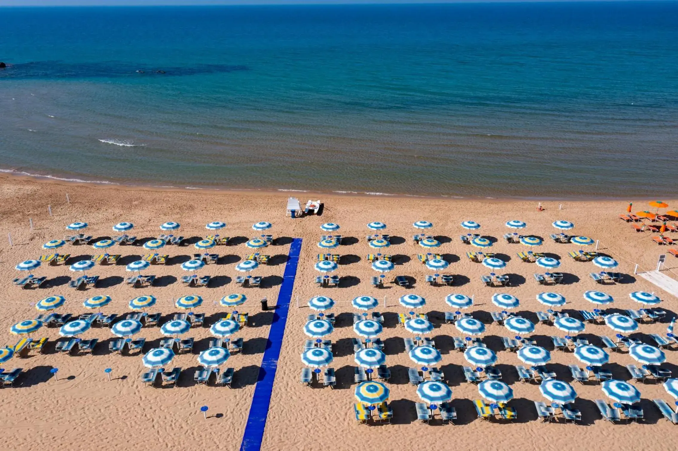 Beach in Hotel Baia D'oro