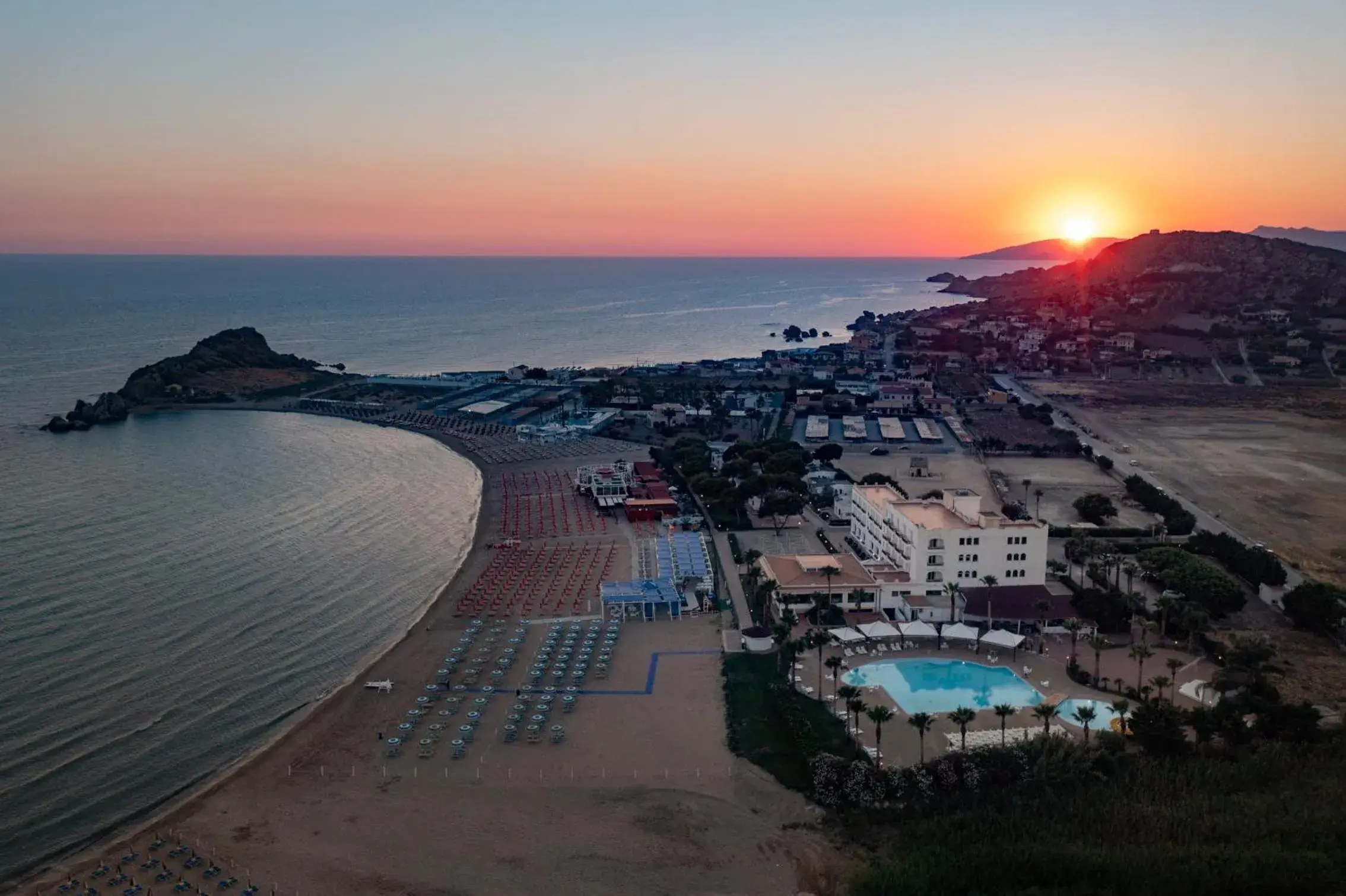 Bird's-eye View in Hotel Baia D'oro