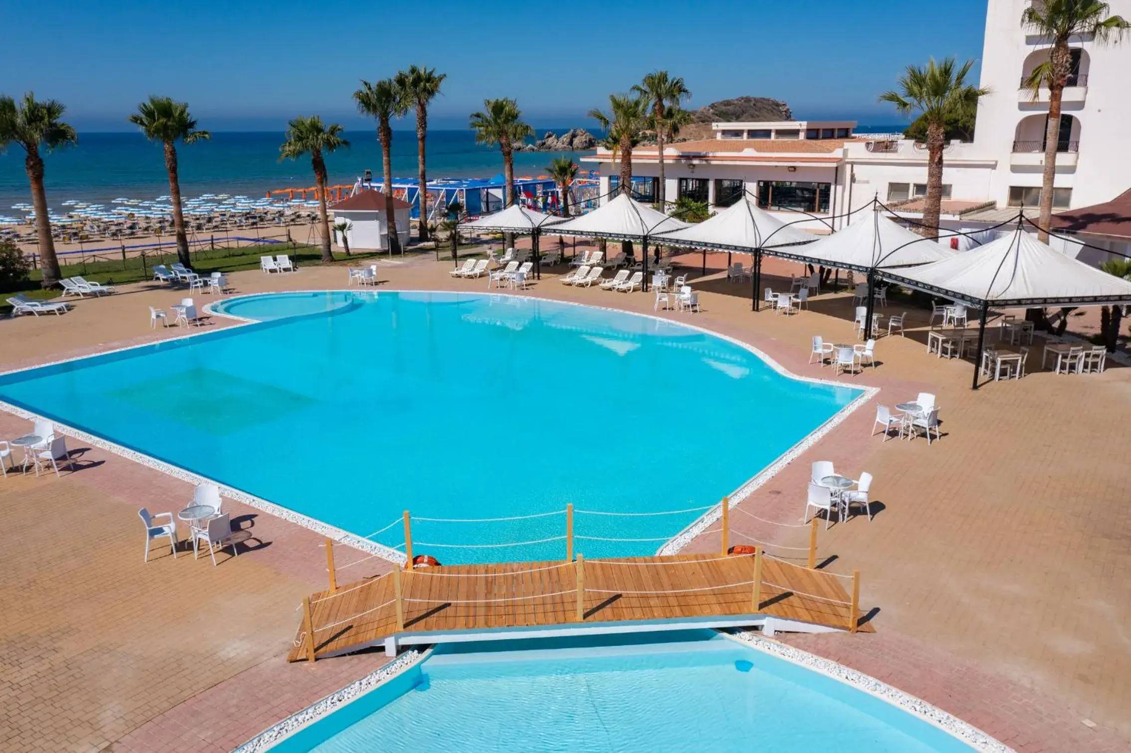 Pool View in Hotel Baia D'oro