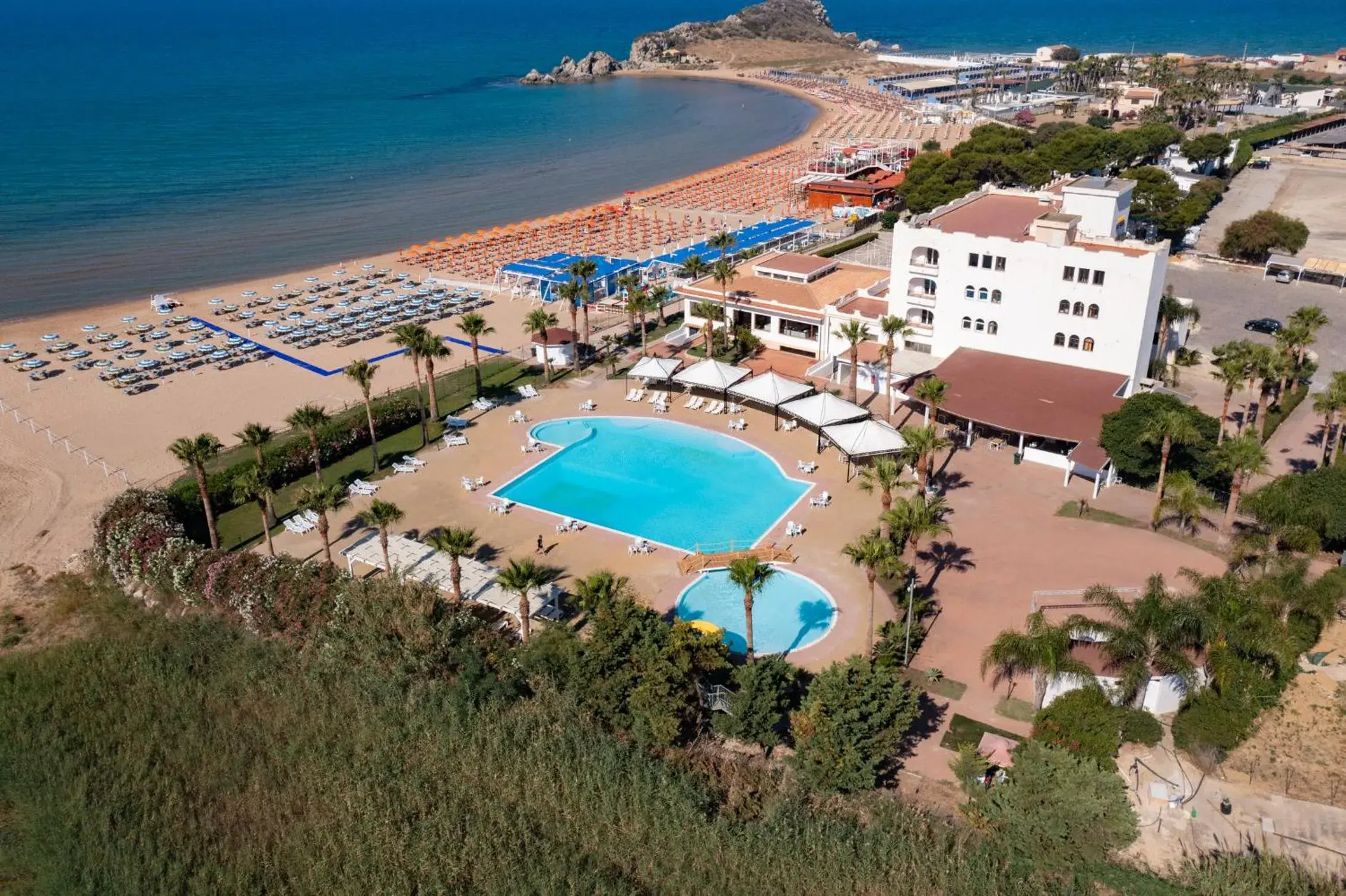 Bird's-eye View in Hotel Baia D'oro