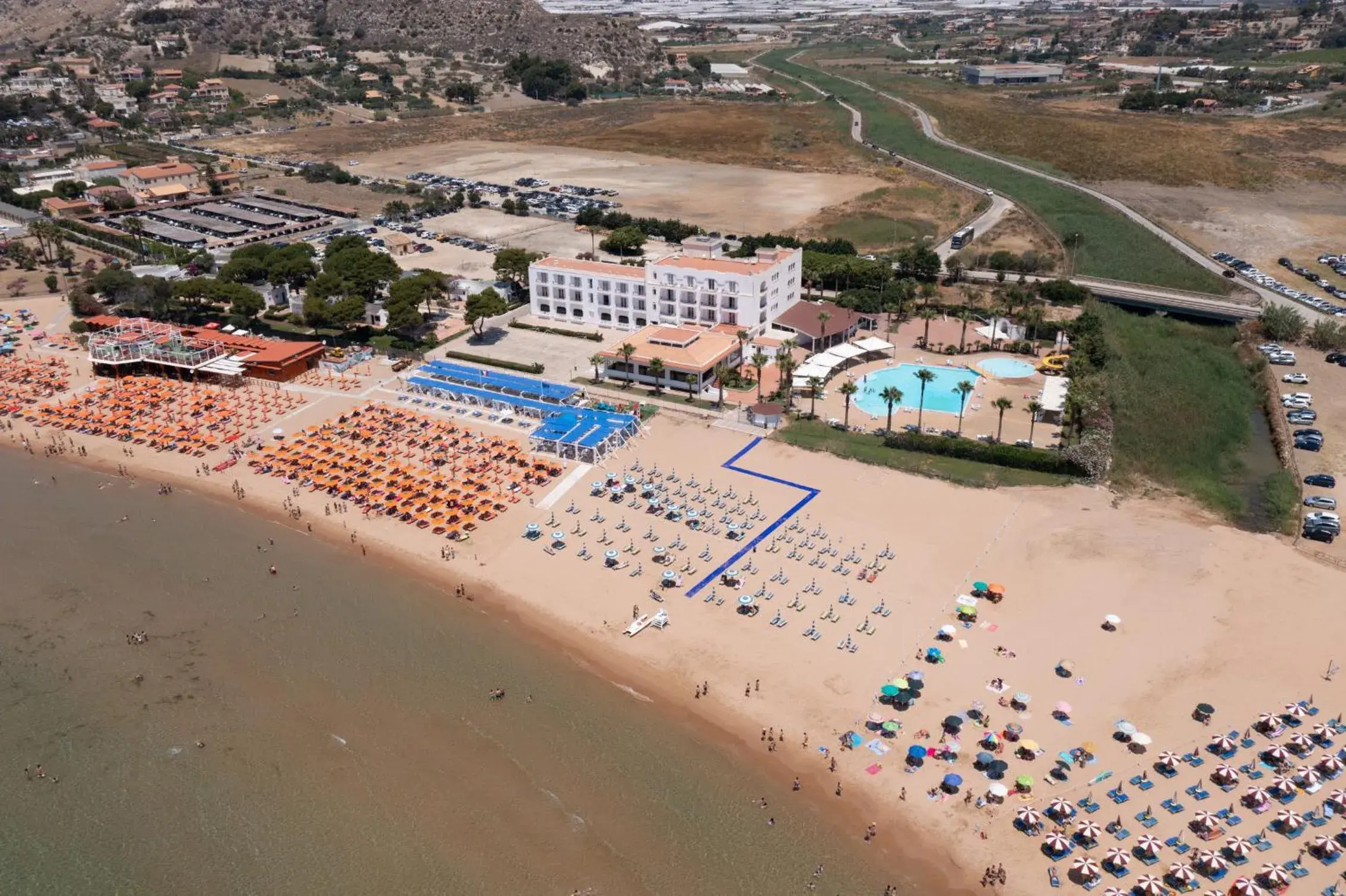 Bird's-eye View in Hotel Baia D'oro