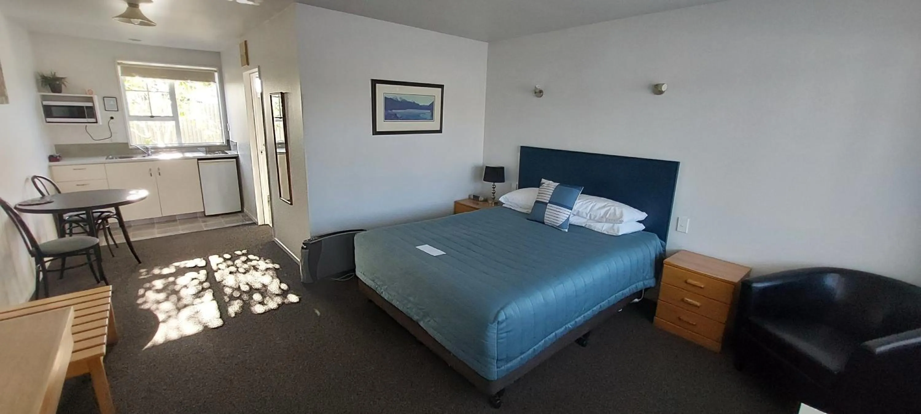 Bed in Fitzherbert Court Motel