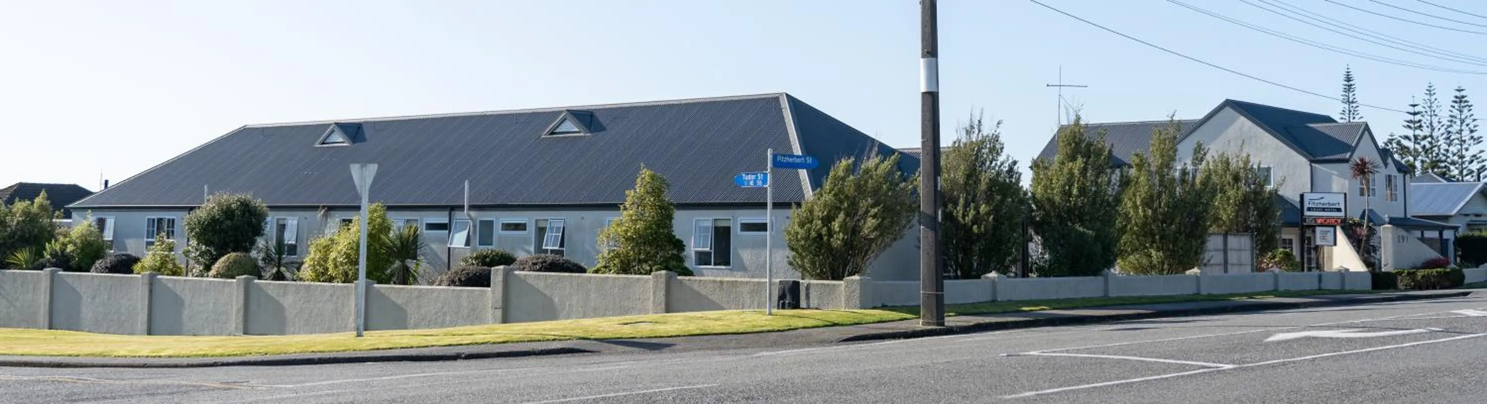Property building in Fitzherbert Court Motel